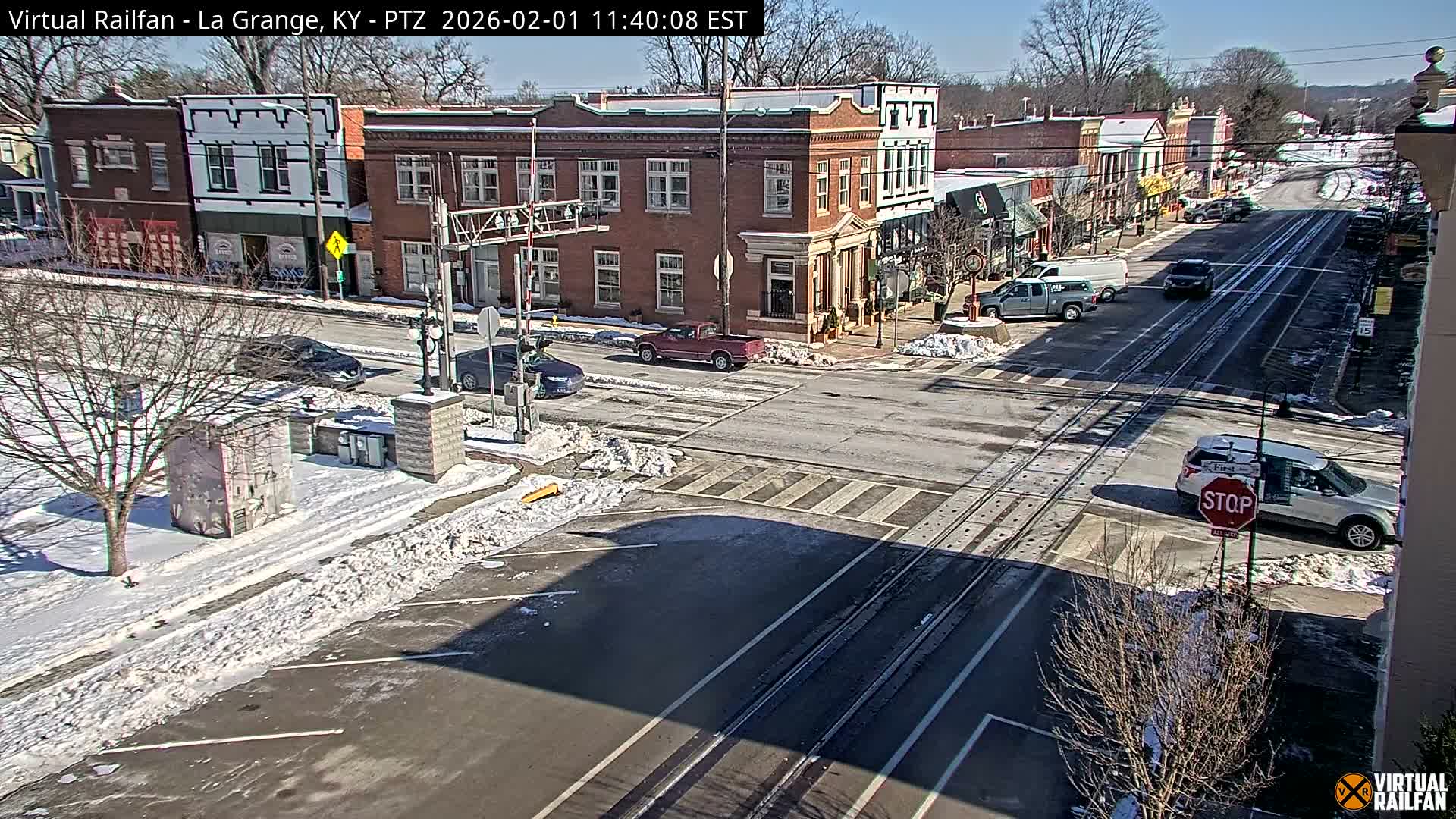 La Grange City & Railroad Crossing Live Cam - La Grange, Oldham, Kentucky, USA