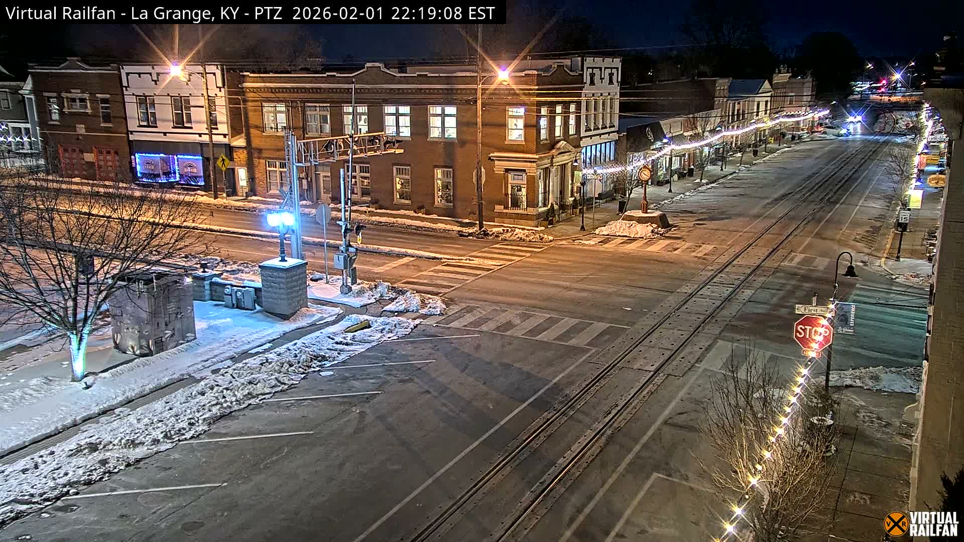 La Grange City & Railroad Crossing Live Cam - La Grange, Oldham, Kentucky, USA
