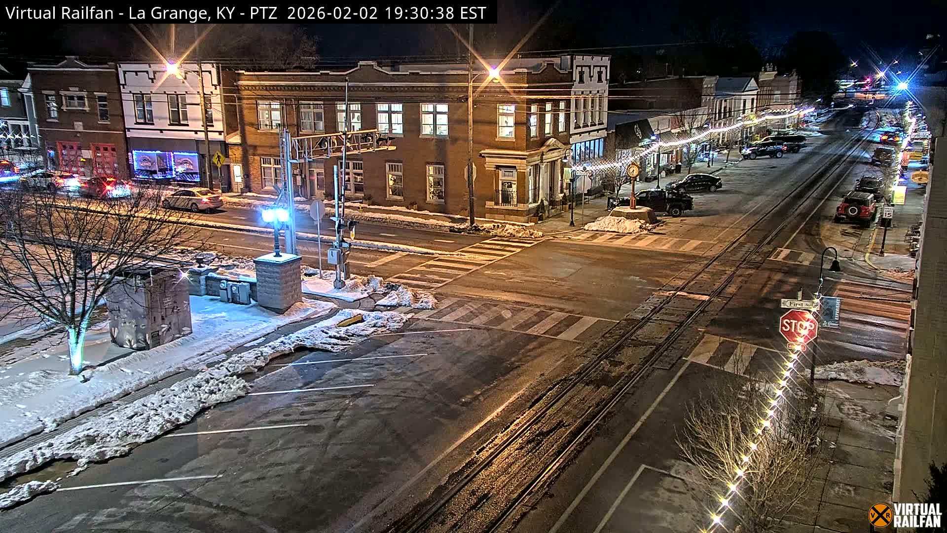 La Grange City & Railroad Crossing Live Cam - La Grange, Oldham, Kentucky, USA