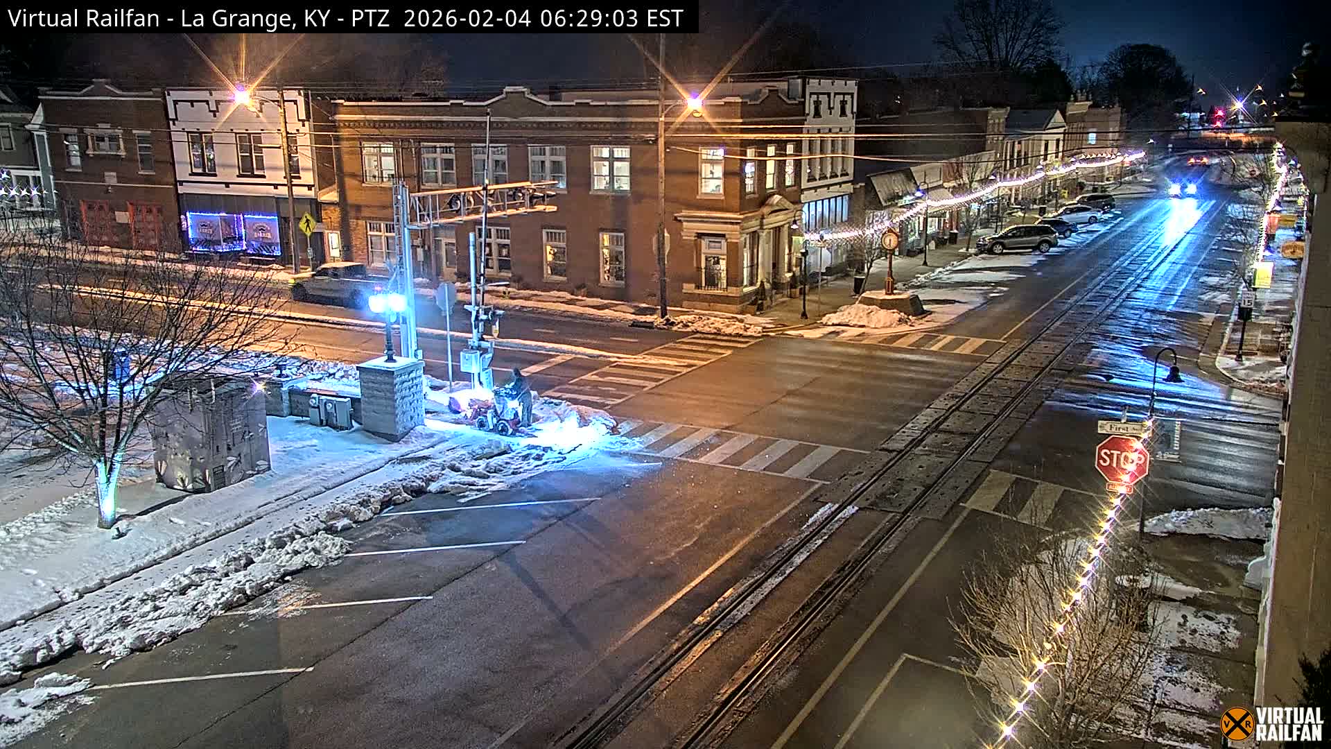 La Grange City & Railroad Crossing Live Cam - La Grange, Oldham, Kentucky, USA
