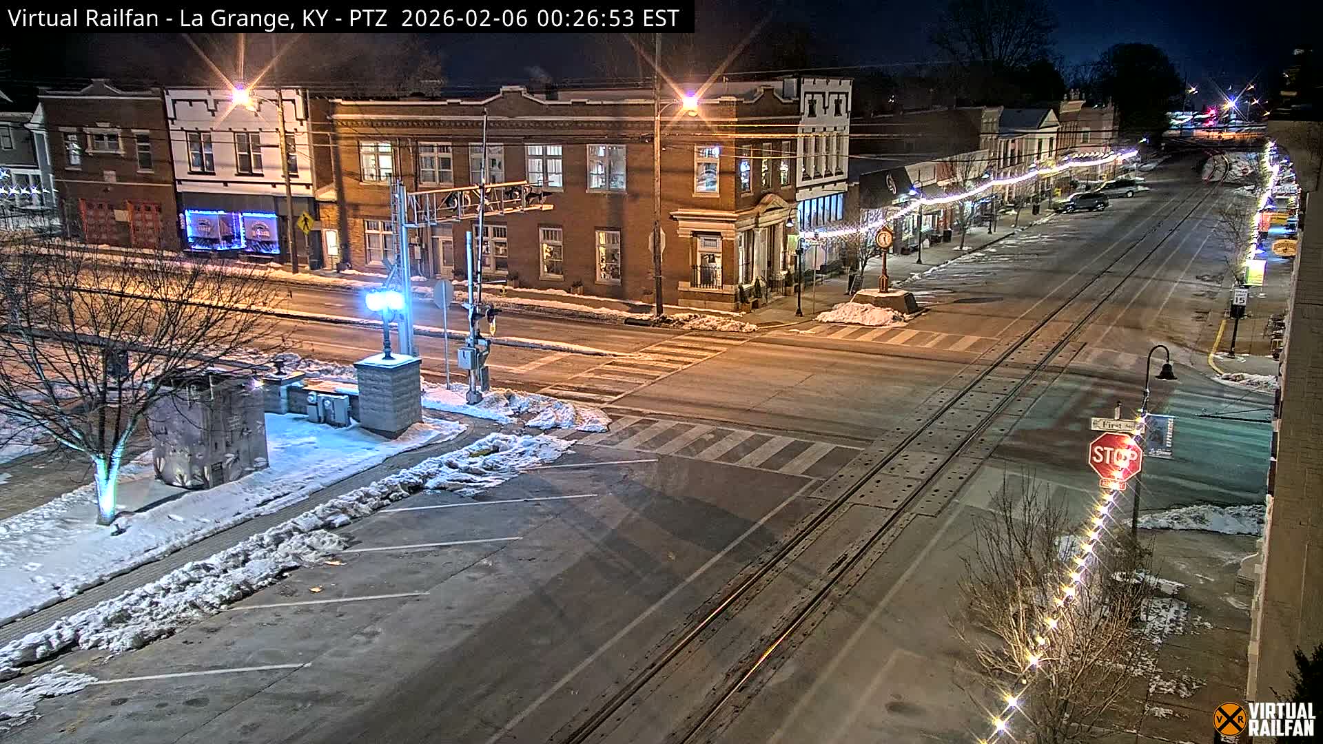 La Grange City & Railroad Crossing Live Cam - La Grange, Oldham, Kentucky, USA