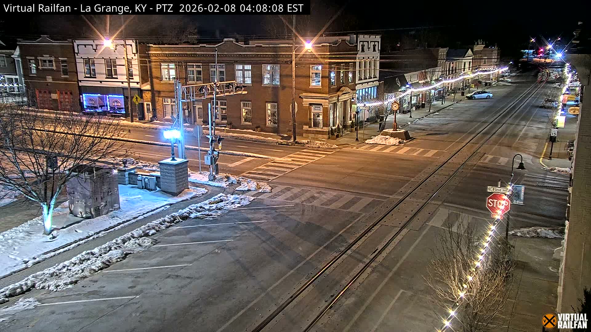 La Grange City & Railroad Crossing Live Cam - La Grange, Oldham, Kentucky, USA