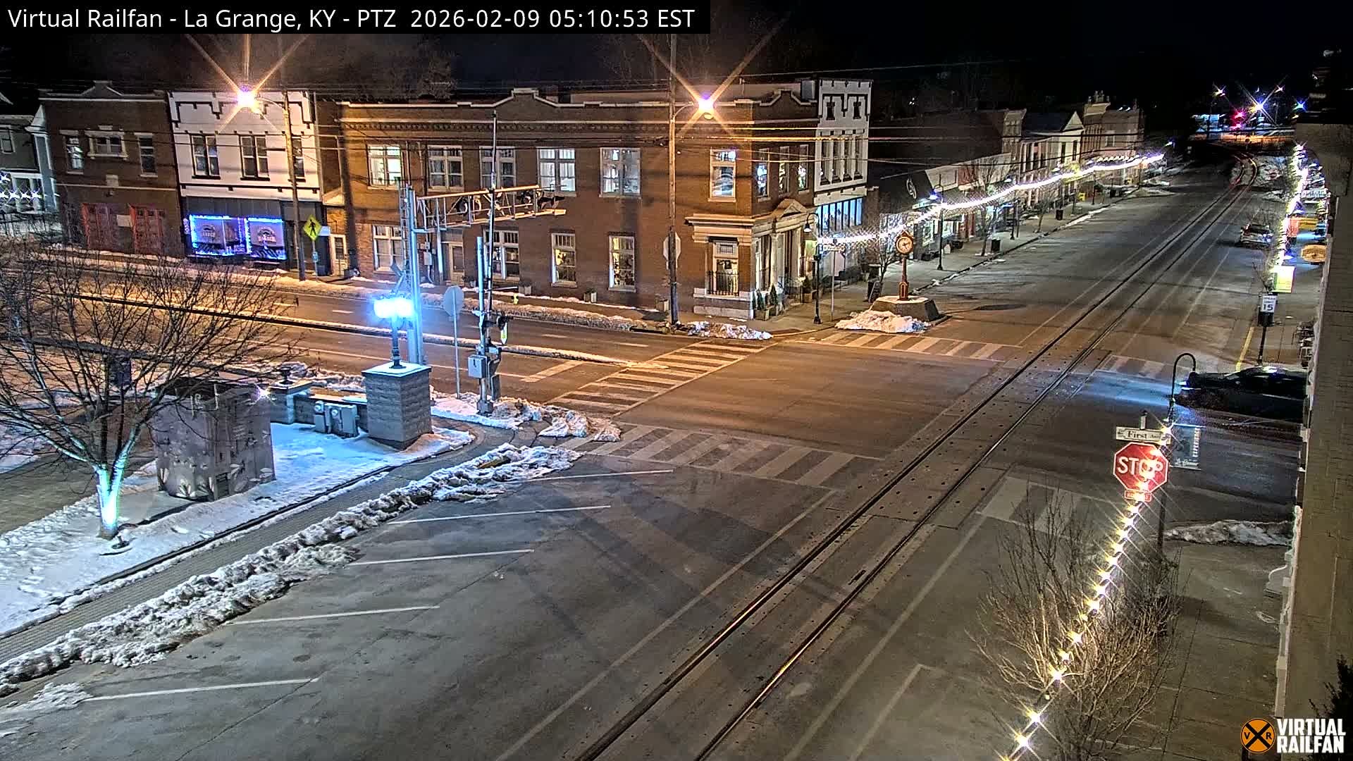 La Grange City & Railroad Crossing Live Cam - La Grange, Oldham, Kentucky, USA