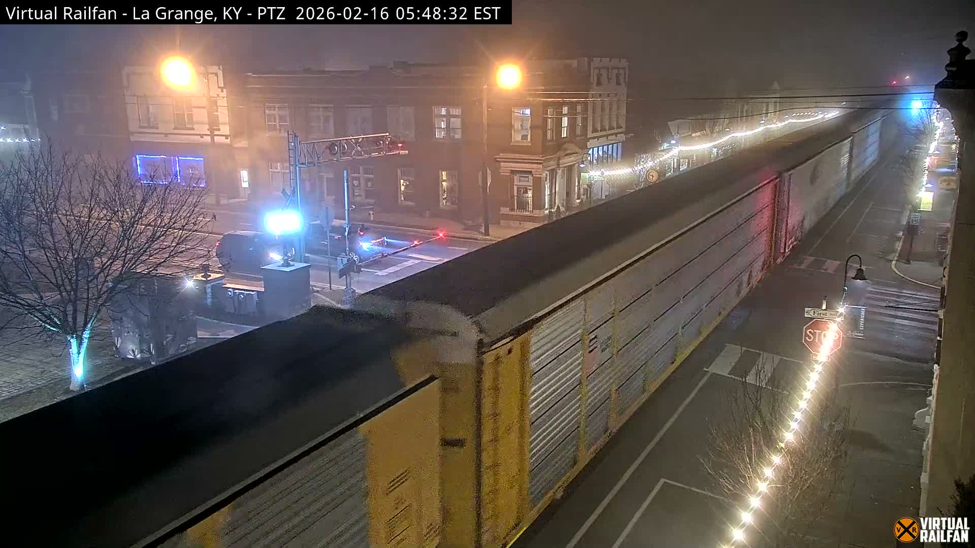 La Grange City & Railroad Crossing Live Cam - La Grange, Oldham, Kentucky, USA