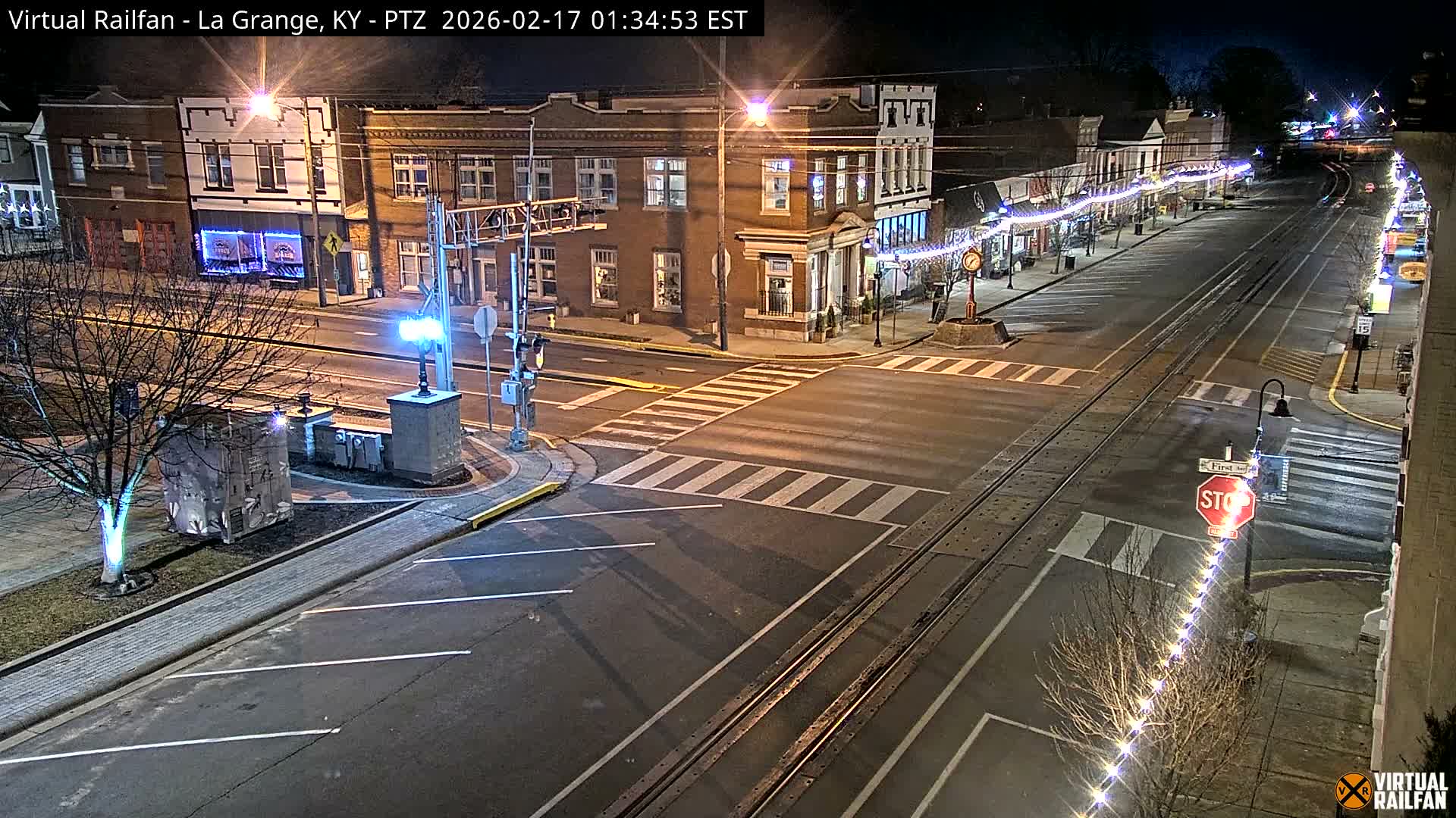 La Grange City & Railroad Crossing Live Cam - La Grange, Oldham, Kentucky, USA