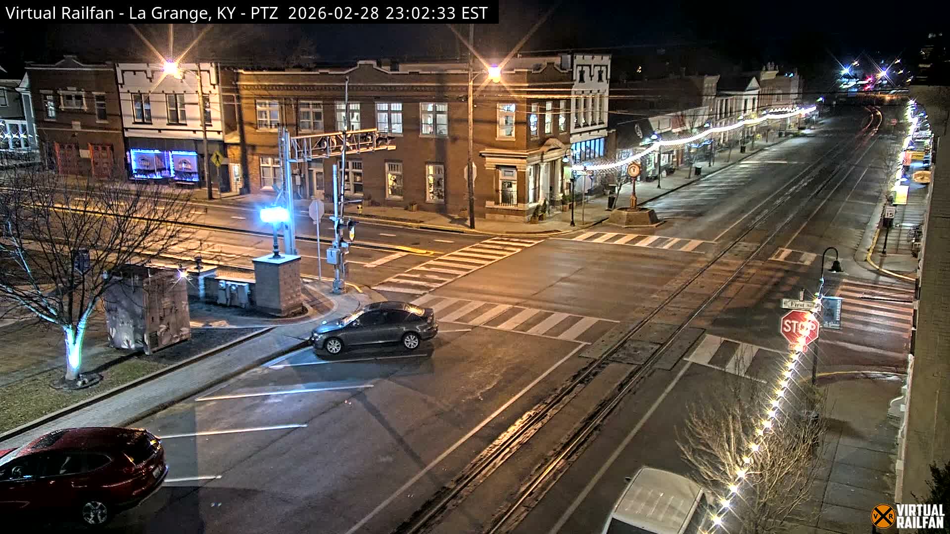 La Grange City & Railroad Crossing Live Cam - La Grange, Oldham, Kentucky, USA