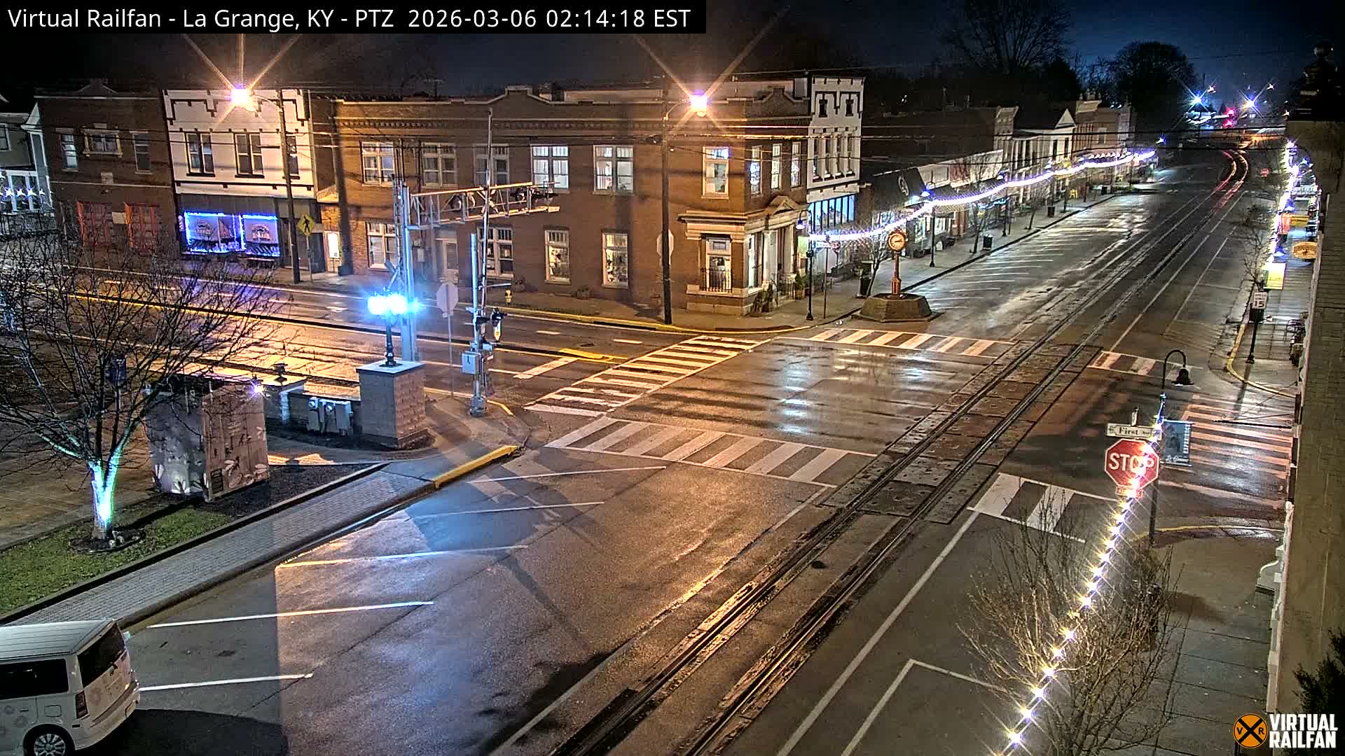 La Grange City & Railroad Crossing Live Cam - La Grange, Oldham, Kentucky, USA