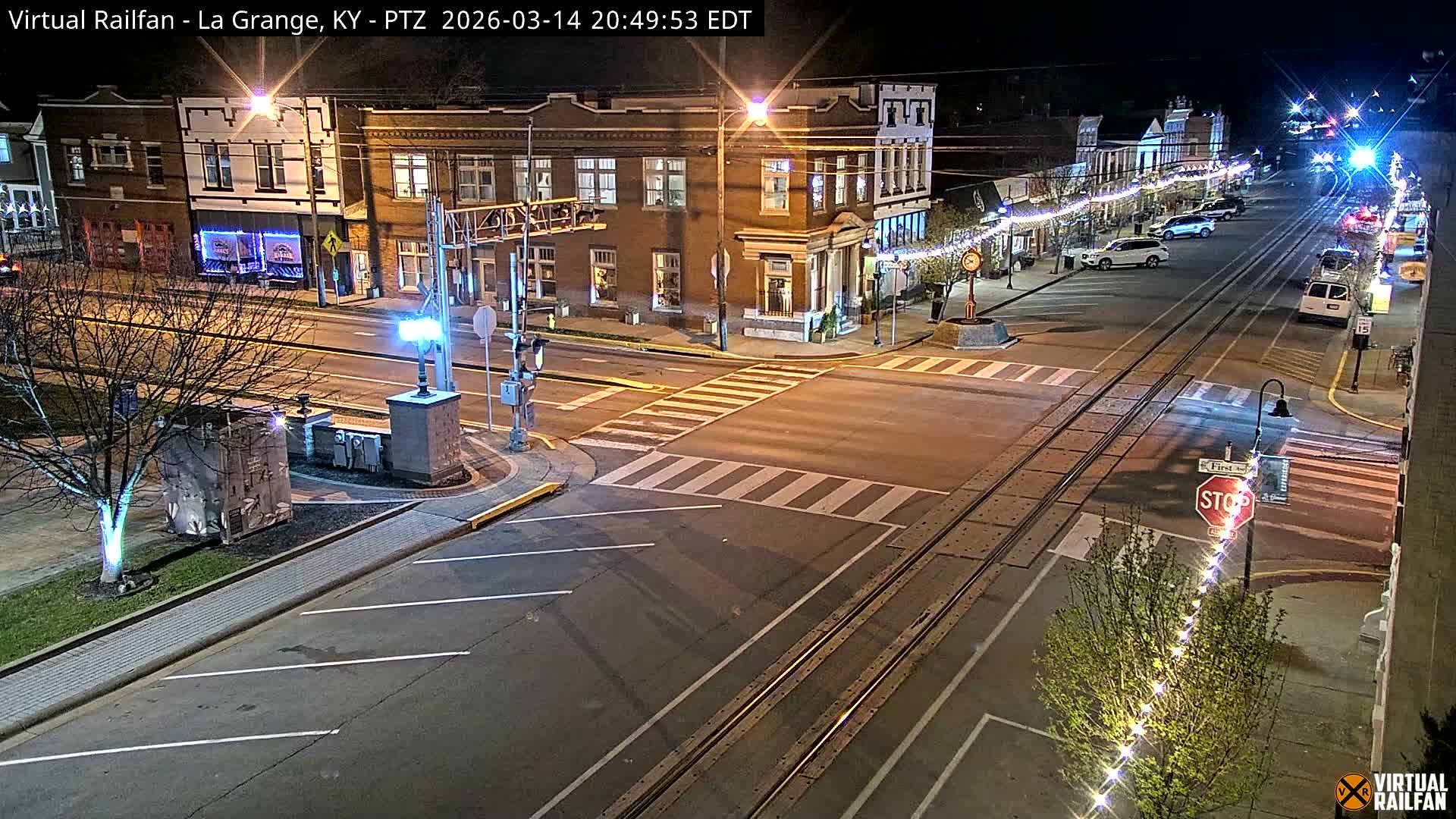 La Grange City & Railroad Crossing Live Cam - La Grange, Oldham, Kentucky, USA