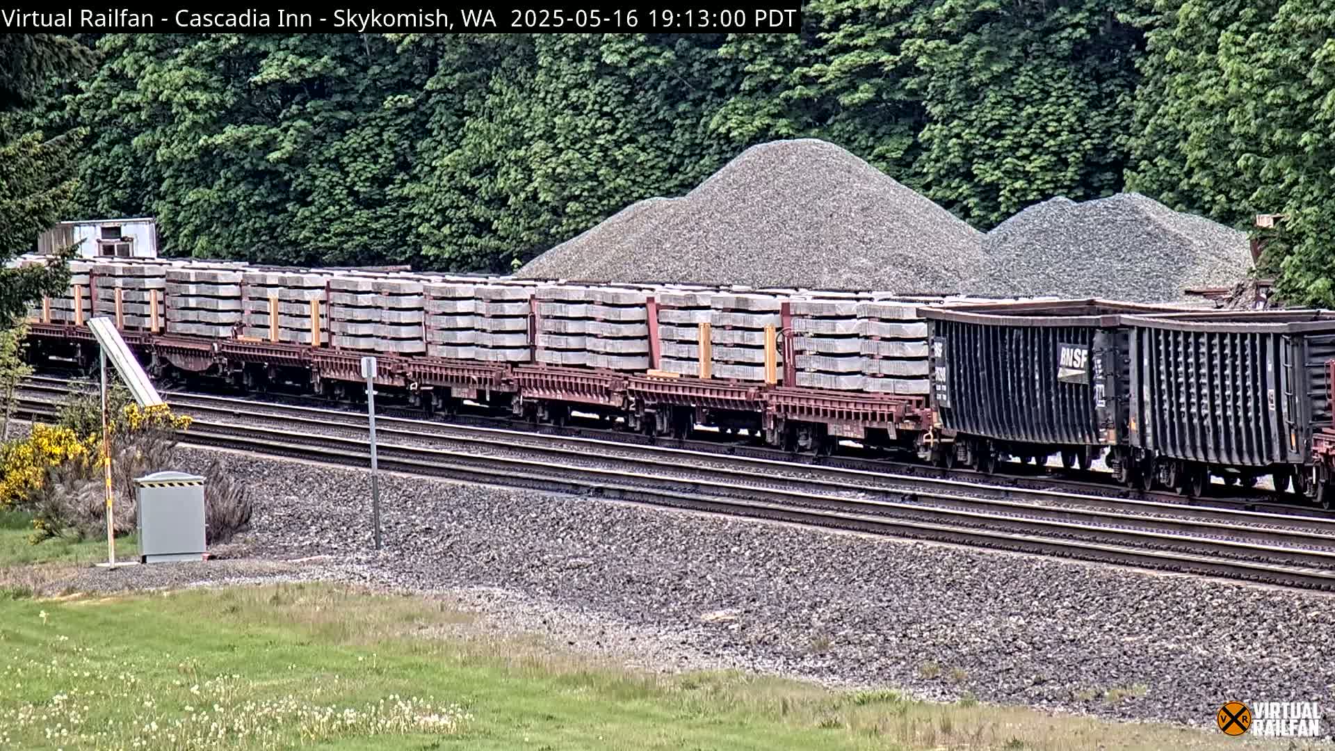 Skykomish Village Railroad Live Cam - Skykomish, King, Washington, USA