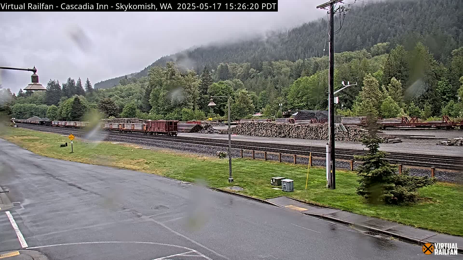 Skykomish Village Railroad Live Cam - Skykomish, King, Washington, USA