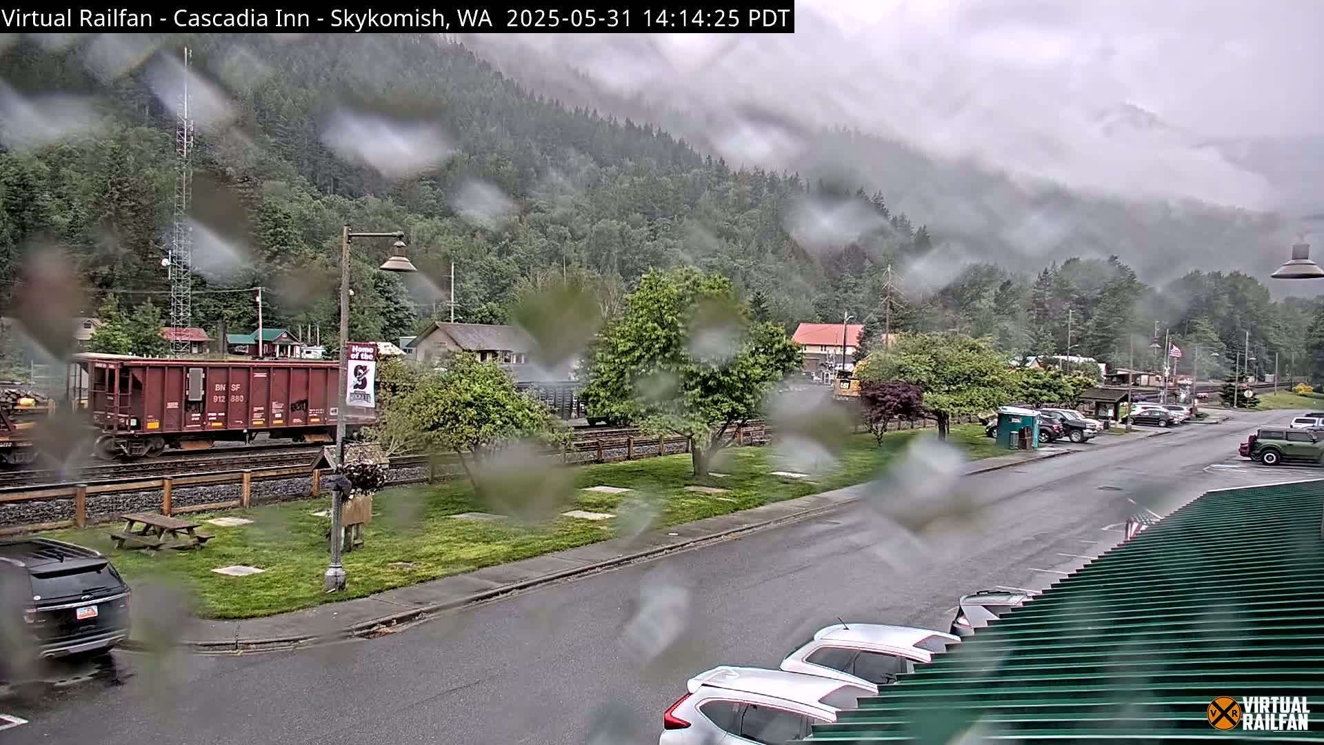 Skykomish Village Railroad Live Cam - Skykomish, King, Washington, USA