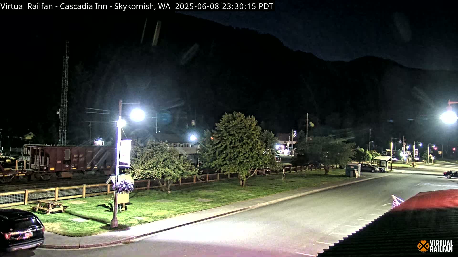 Skykomish Village Railroad Live Cam - Skykomish, King, Washington, USA