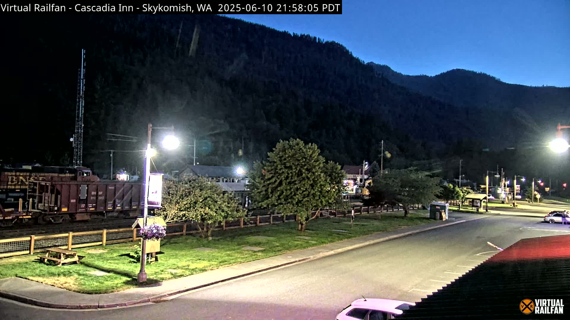 Skykomish Village Railroad Live Cam - Skykomish, King, Washington, USA
