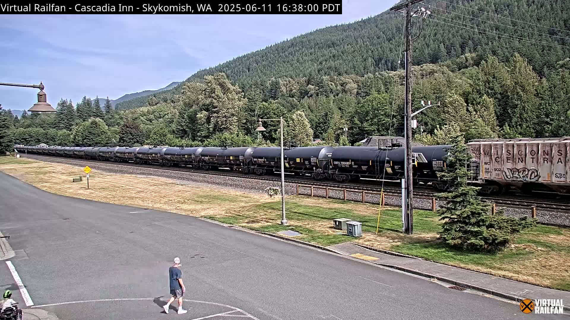 Skykomish Village Railroad Live Cam - Skykomish, King, Washington, USA
