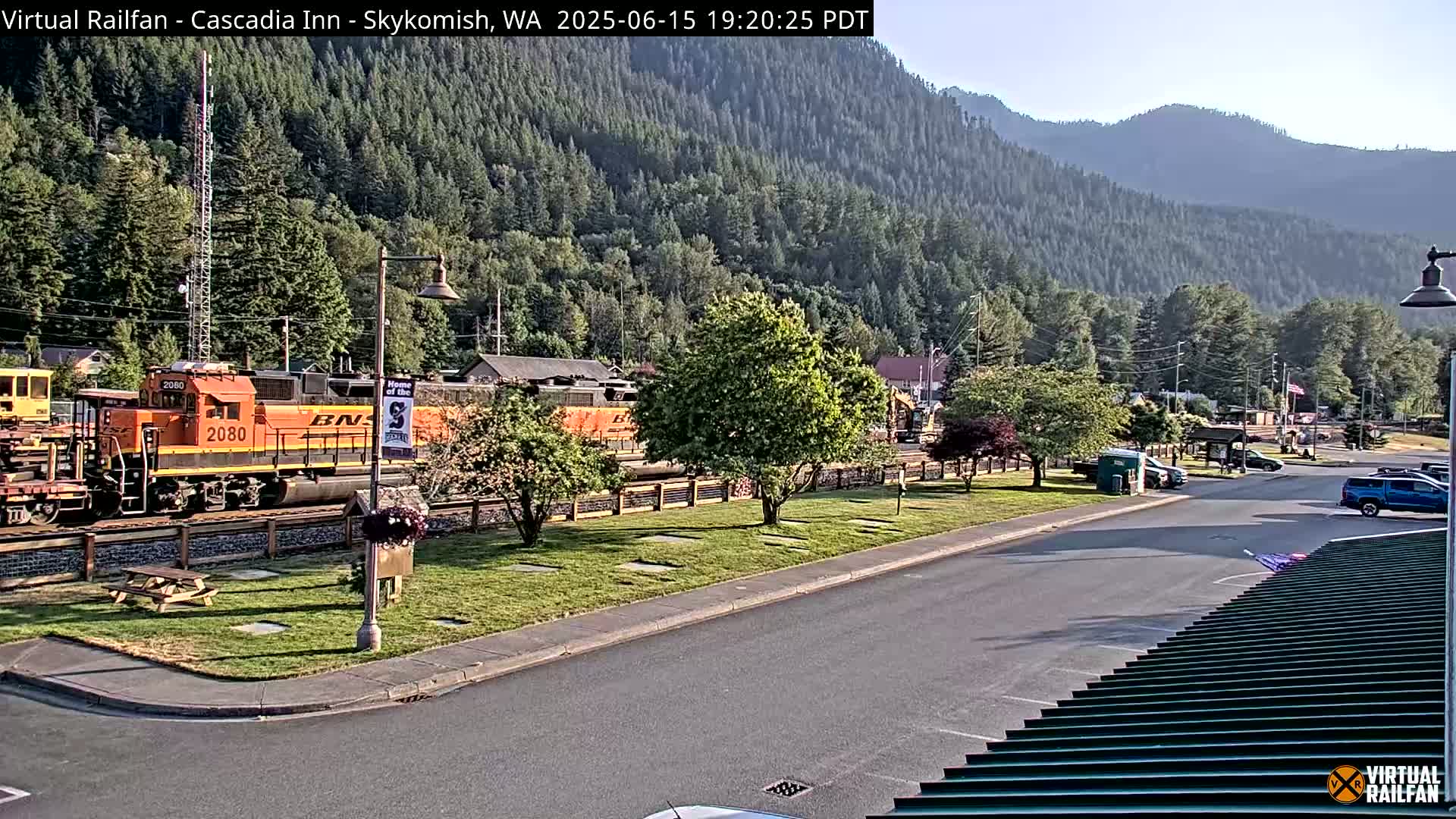Skykomish Village Railroad Live Cam - Skykomish, King, Washington, USA