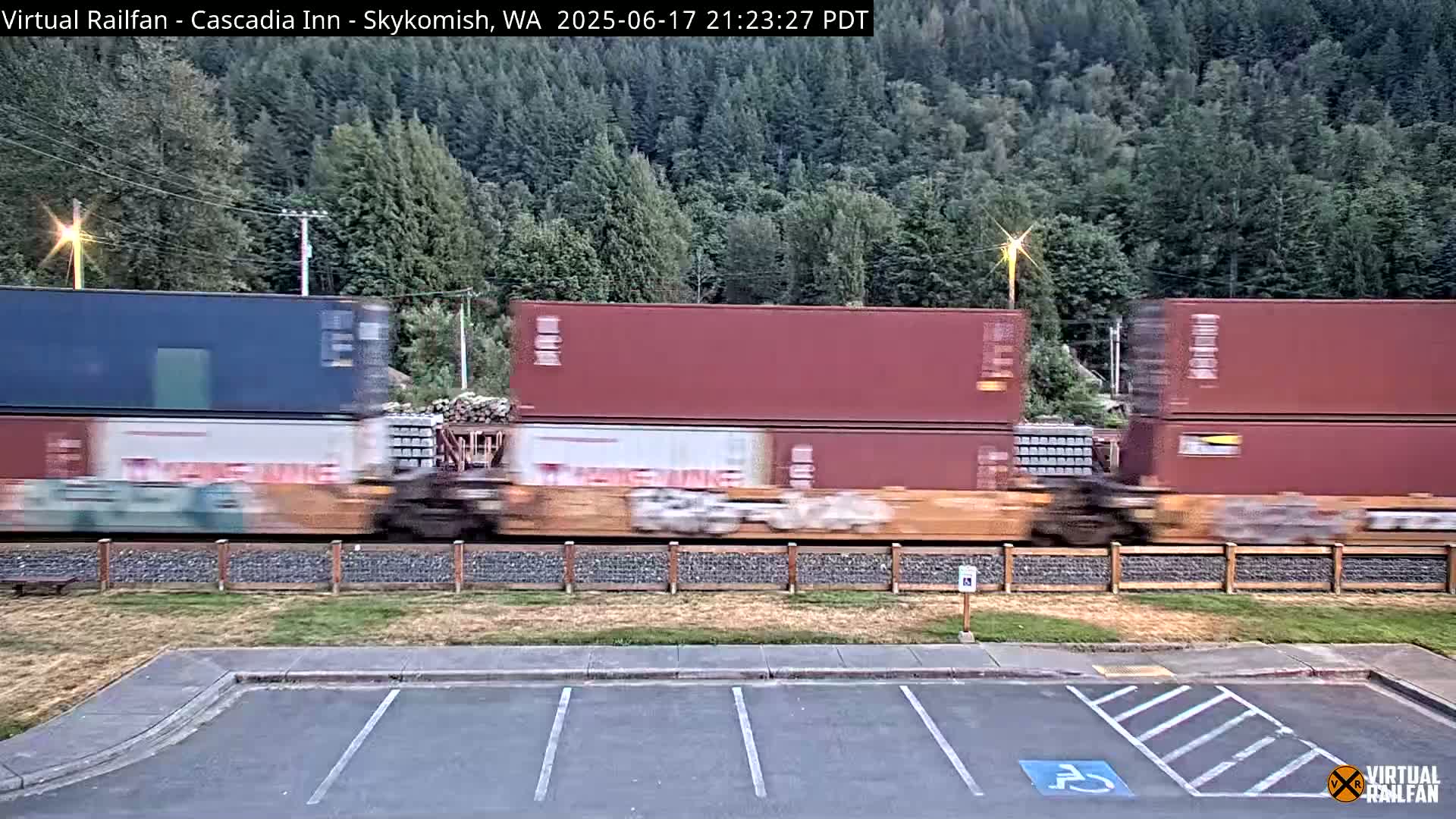 Skykomish Village Railroad Live Cam - Skykomish, King, Washington, USA
