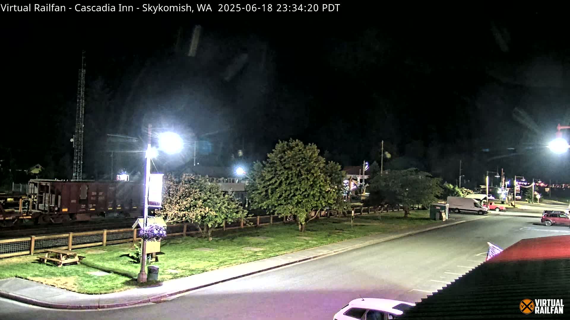 Skykomish Village Railroad Live Cam - Skykomish, King, Washington, USA