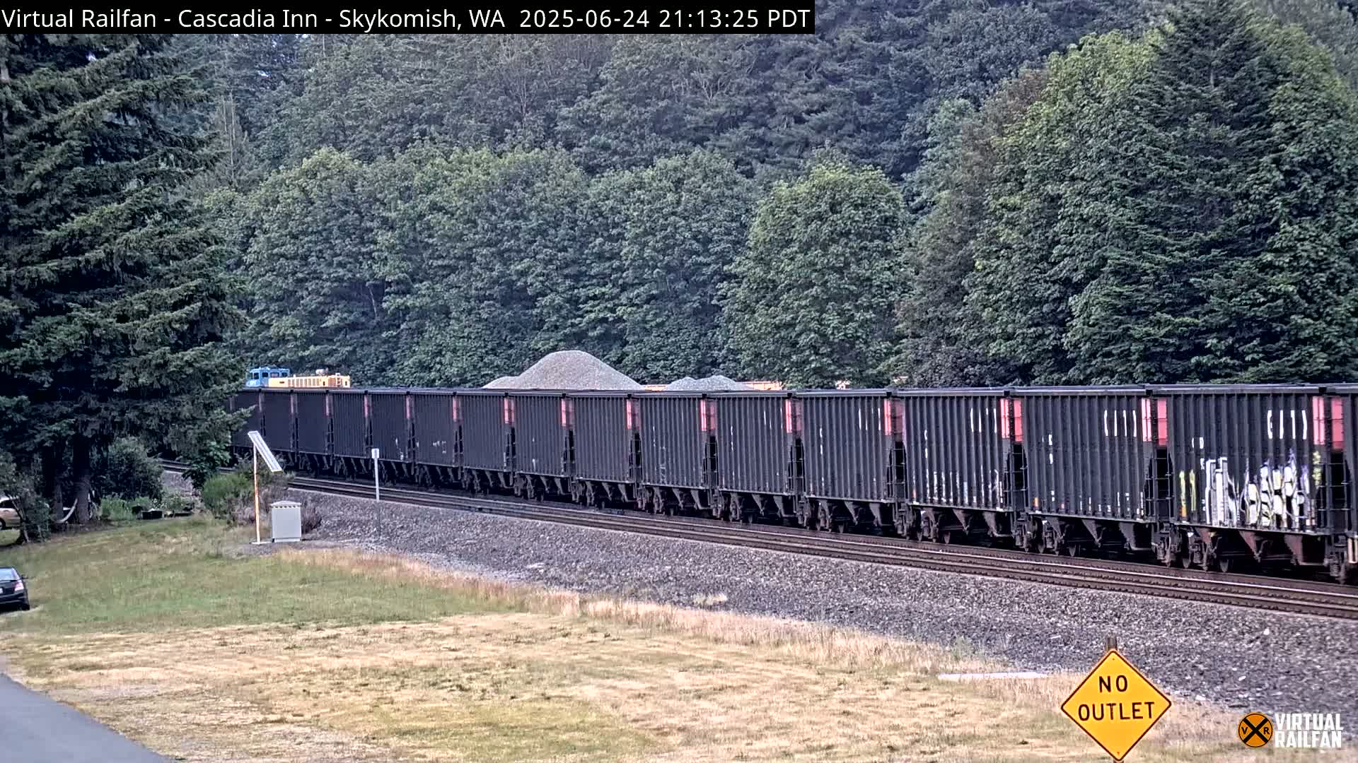 Skykomish Village Railroad Live Cam - Skykomish, King, Washington, USA