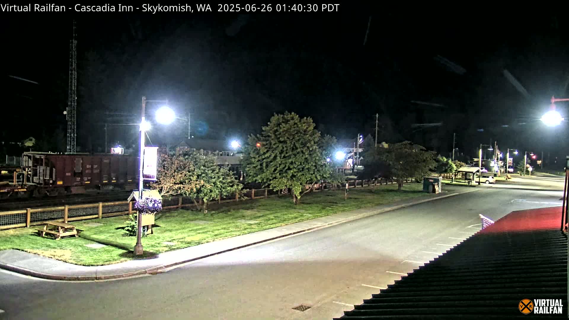 Skykomish Village Railroad Live Cam - Skykomish, King, Washington, USA