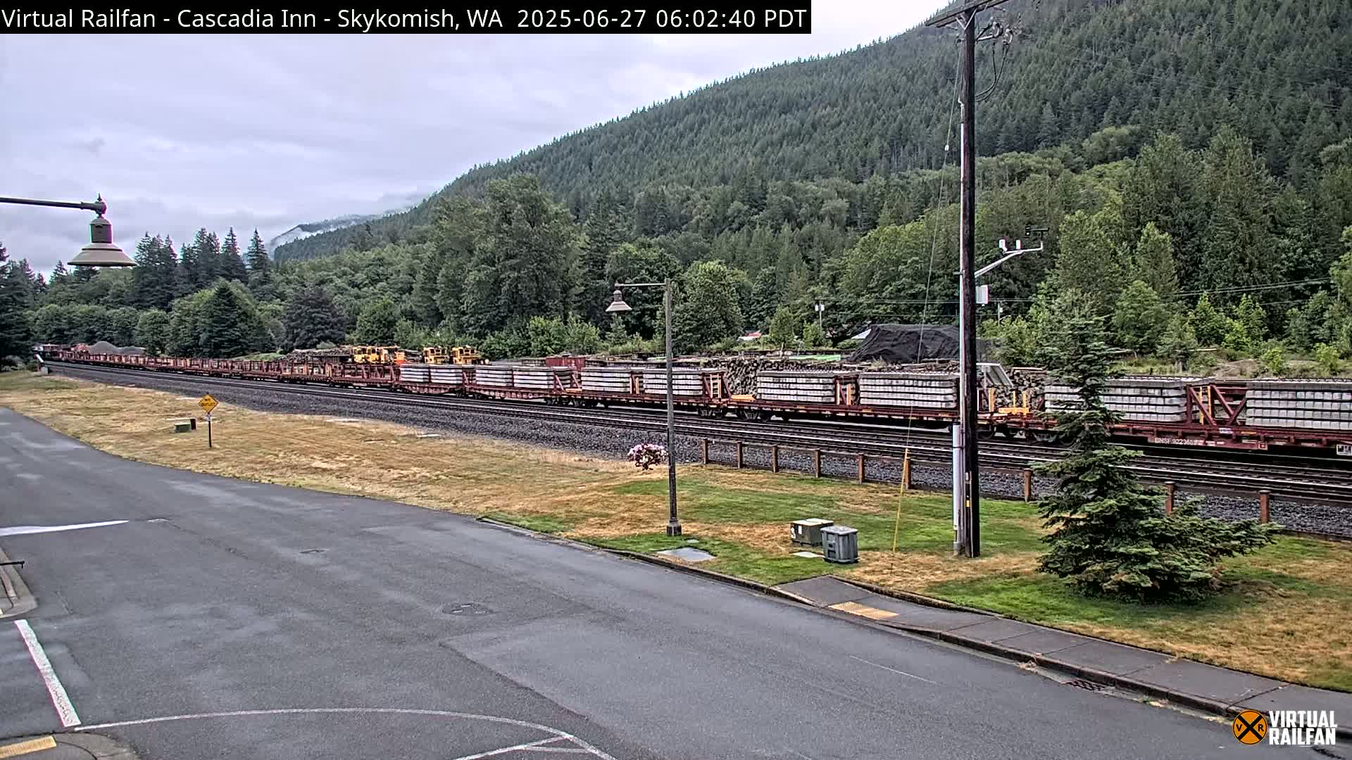 Skykomish Village Railroad Live Cam - Skykomish, King, Washington, USA