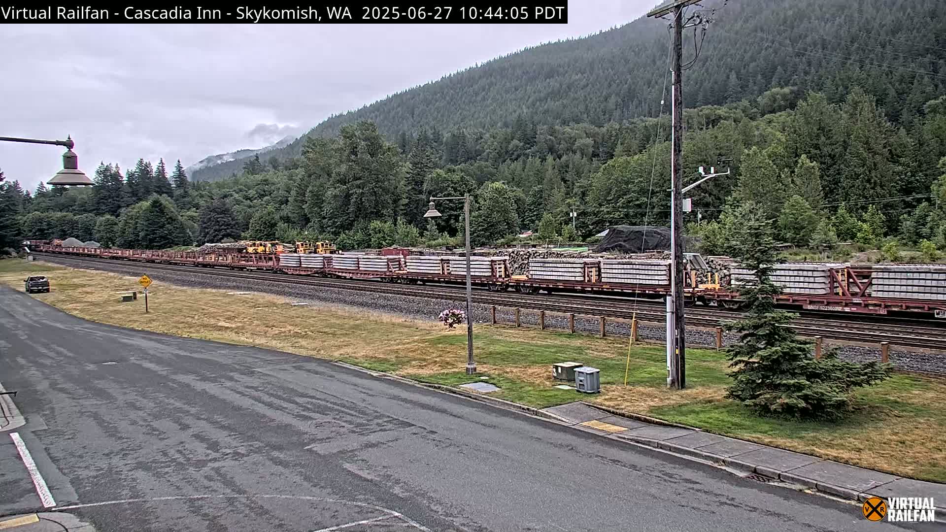 Skykomish Village Railroad Live Cam - Skykomish, King, Washington, USA