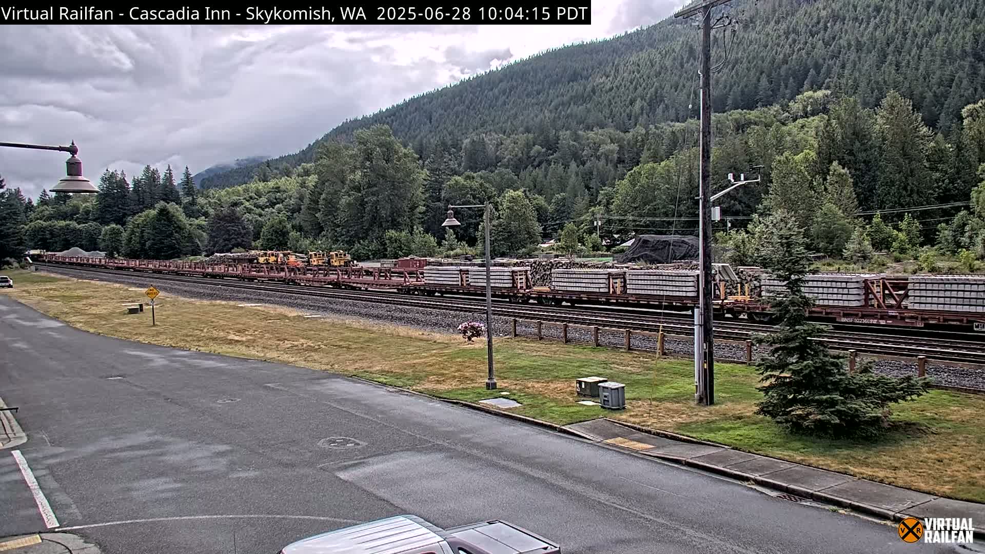 Skykomish Village Railroad Live Cam - Skykomish, King, Washington, USA
