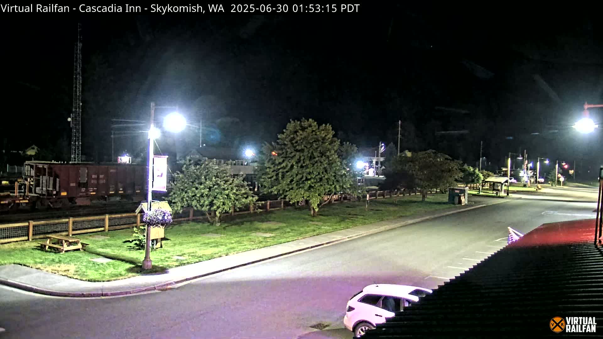Skykomish Village Railroad Live Cam - Skykomish, King, Washington, USA