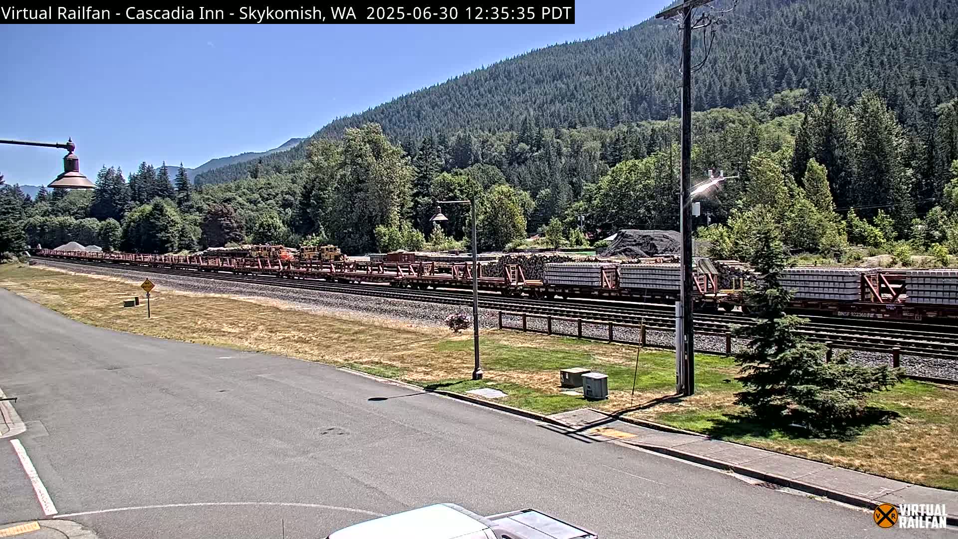 Skykomish Village Railroad Live Cam - Skykomish, King, Washington, USA