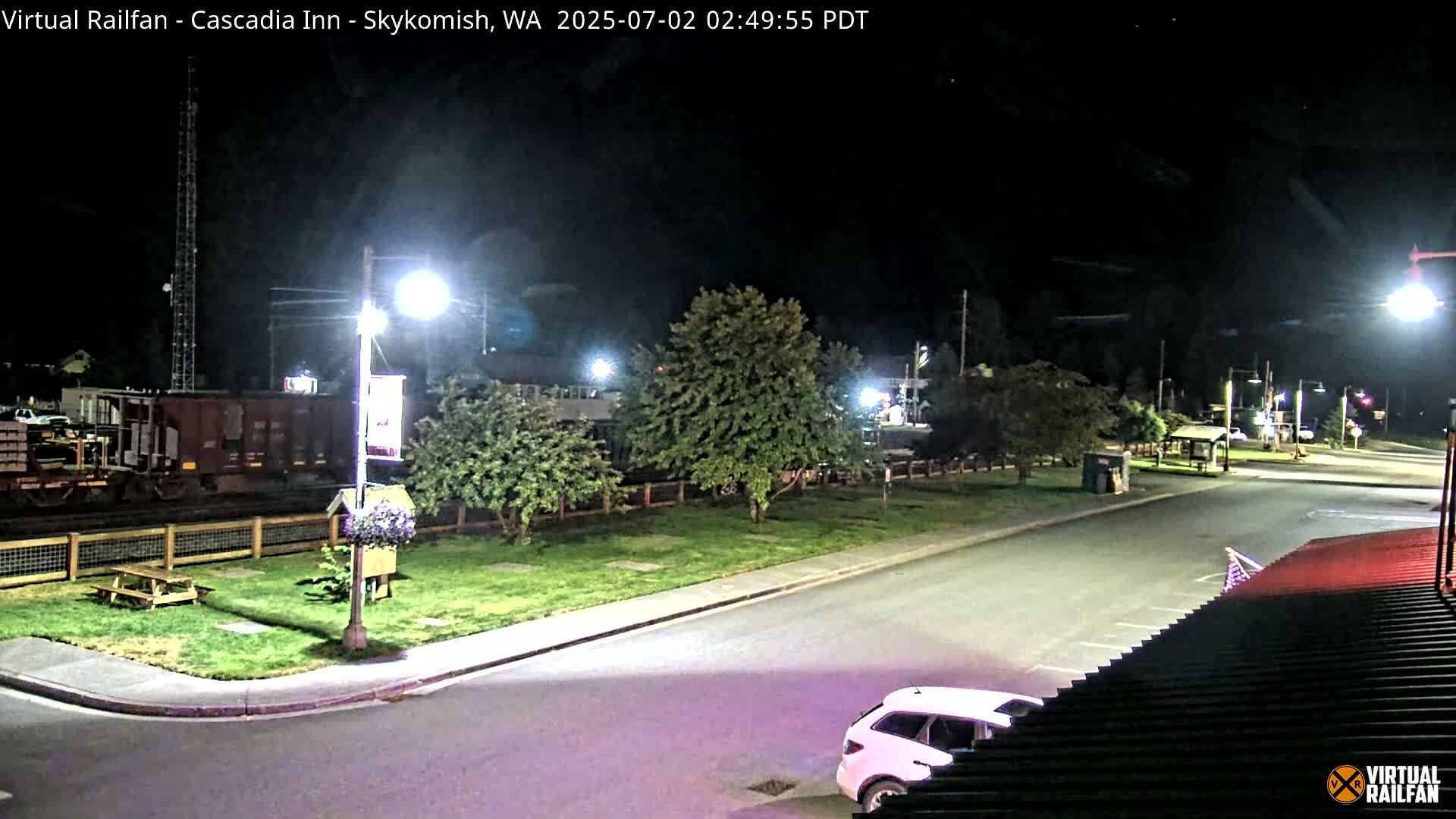 Skykomish Village Railroad Live Cam - Skykomish, King, Washington, USA