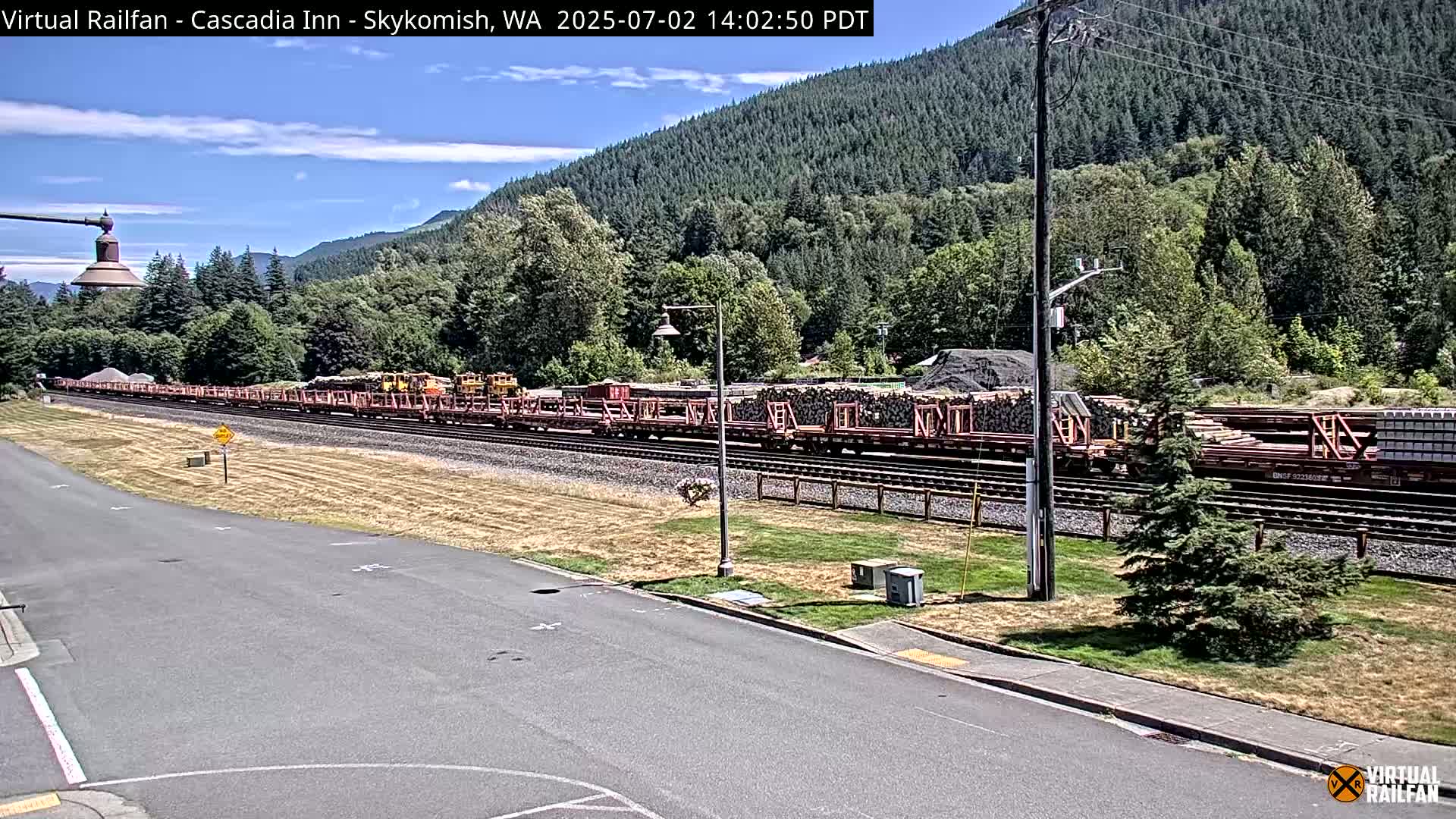 Skykomish Village Railroad Live Cam - Skykomish, King, Washington, USA