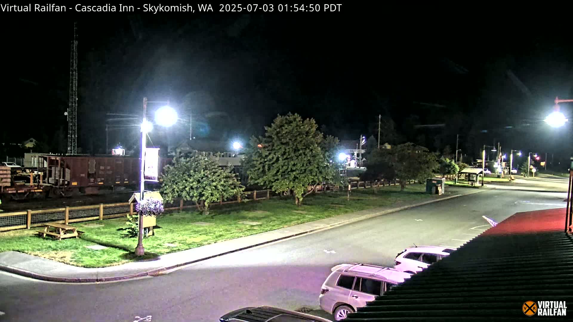 Skykomish Village Railroad Live Cam - Skykomish, King, Washington, USA