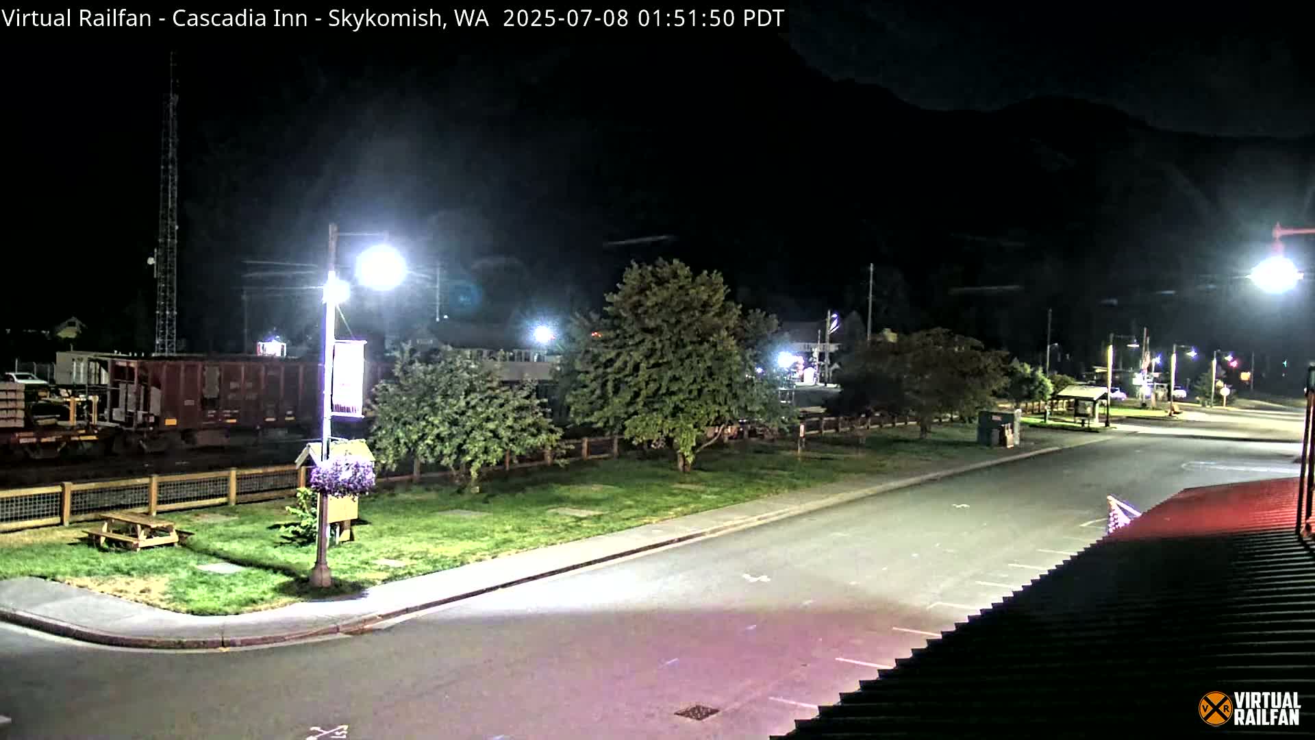 Skykomish Village Railroad Live Cam - Skykomish, King, Washington, USA
