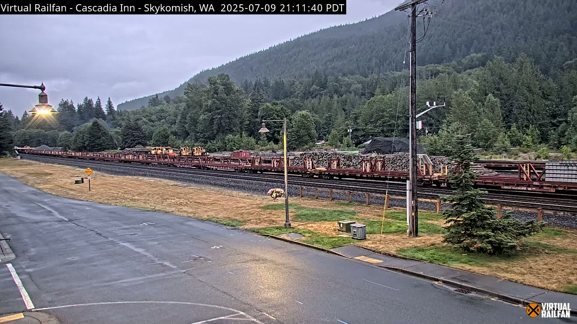 Skykomish Village Railroad Live Cam - Skykomish, King, Washington, USA