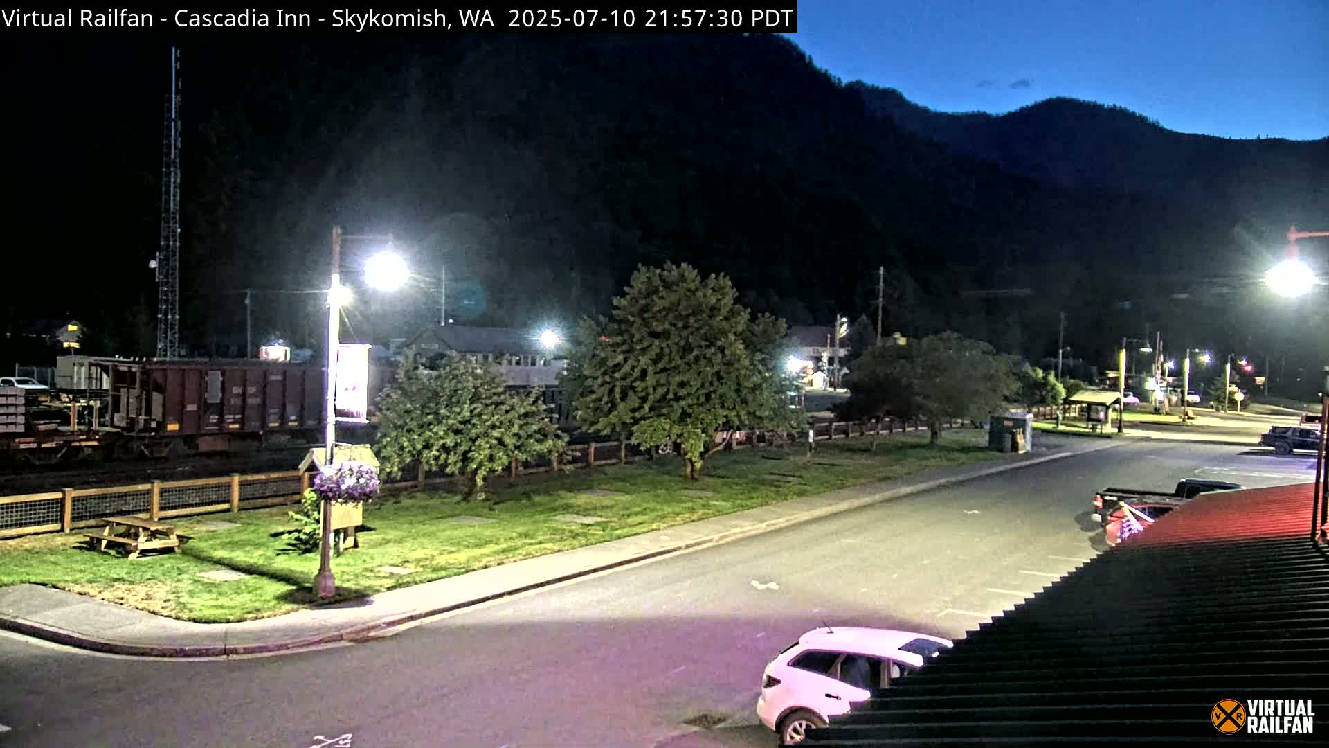 Skykomish Village Railroad Live Cam - Skykomish, King, Washington, USA