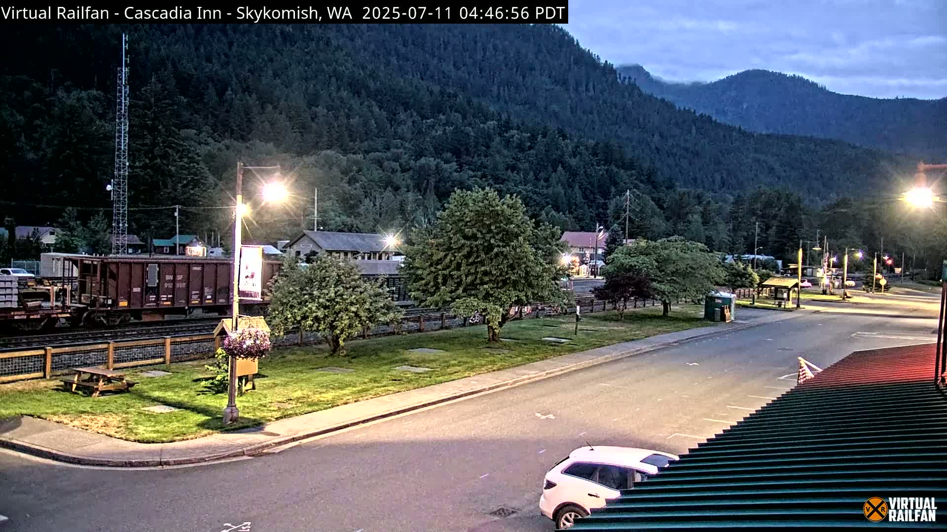 Skykomish Village Railroad Live Cam - Skykomish, King, Washington, USA