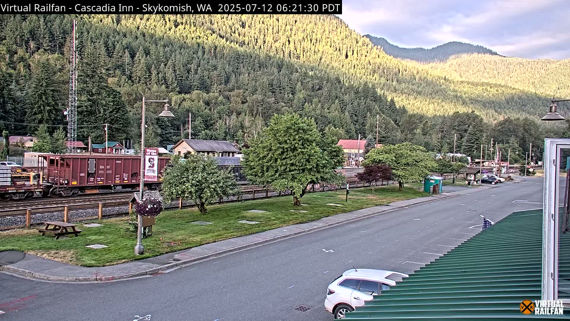Skykomish Village Railroad Live Cam - Skykomish, King, Washington, USA
