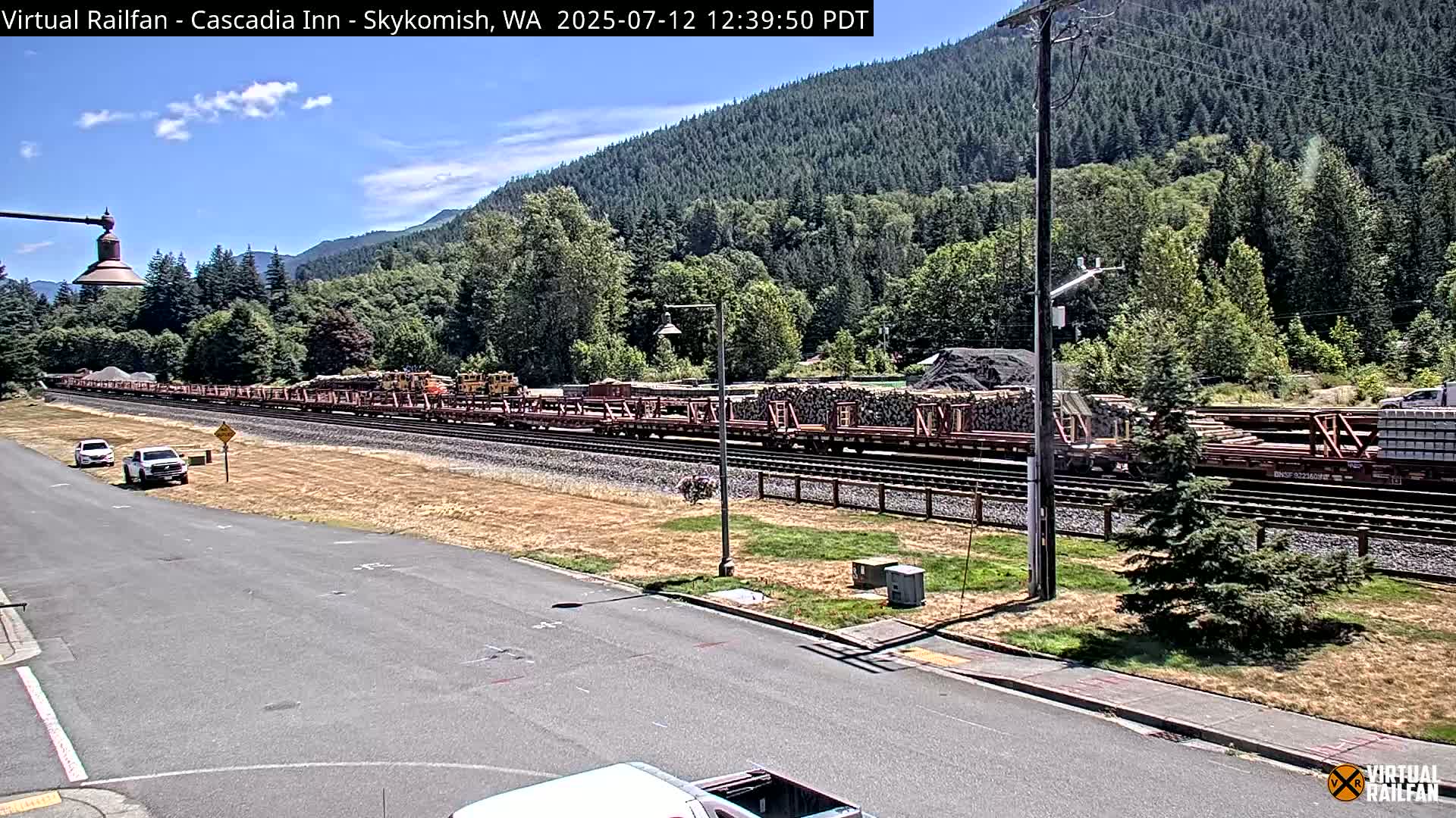 Skykomish Village Railroad Live Cam - Skykomish, King, Washington, USA