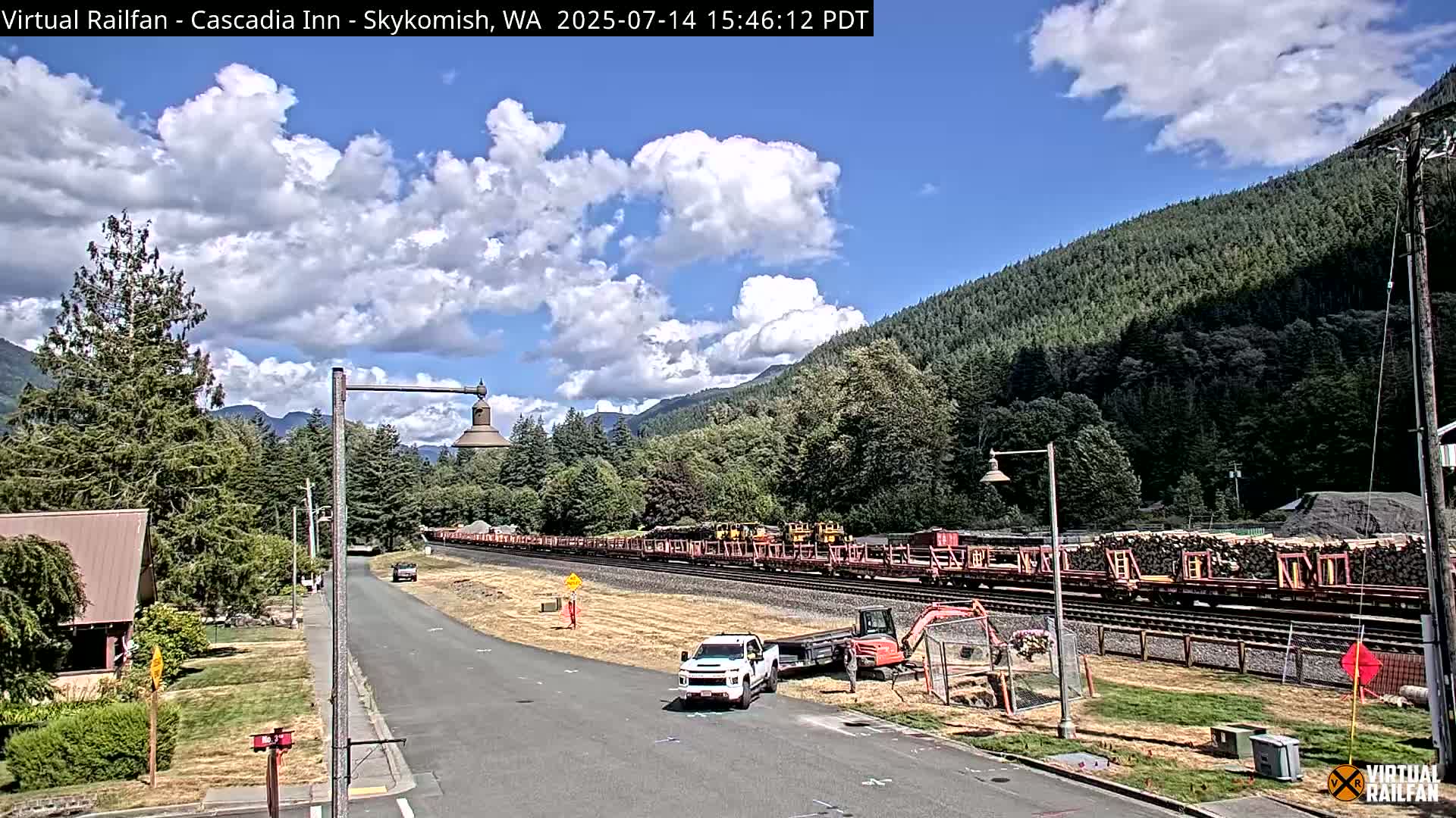 Skykomish Village Railroad Live Cam - Skykomish, King, Washington, USA