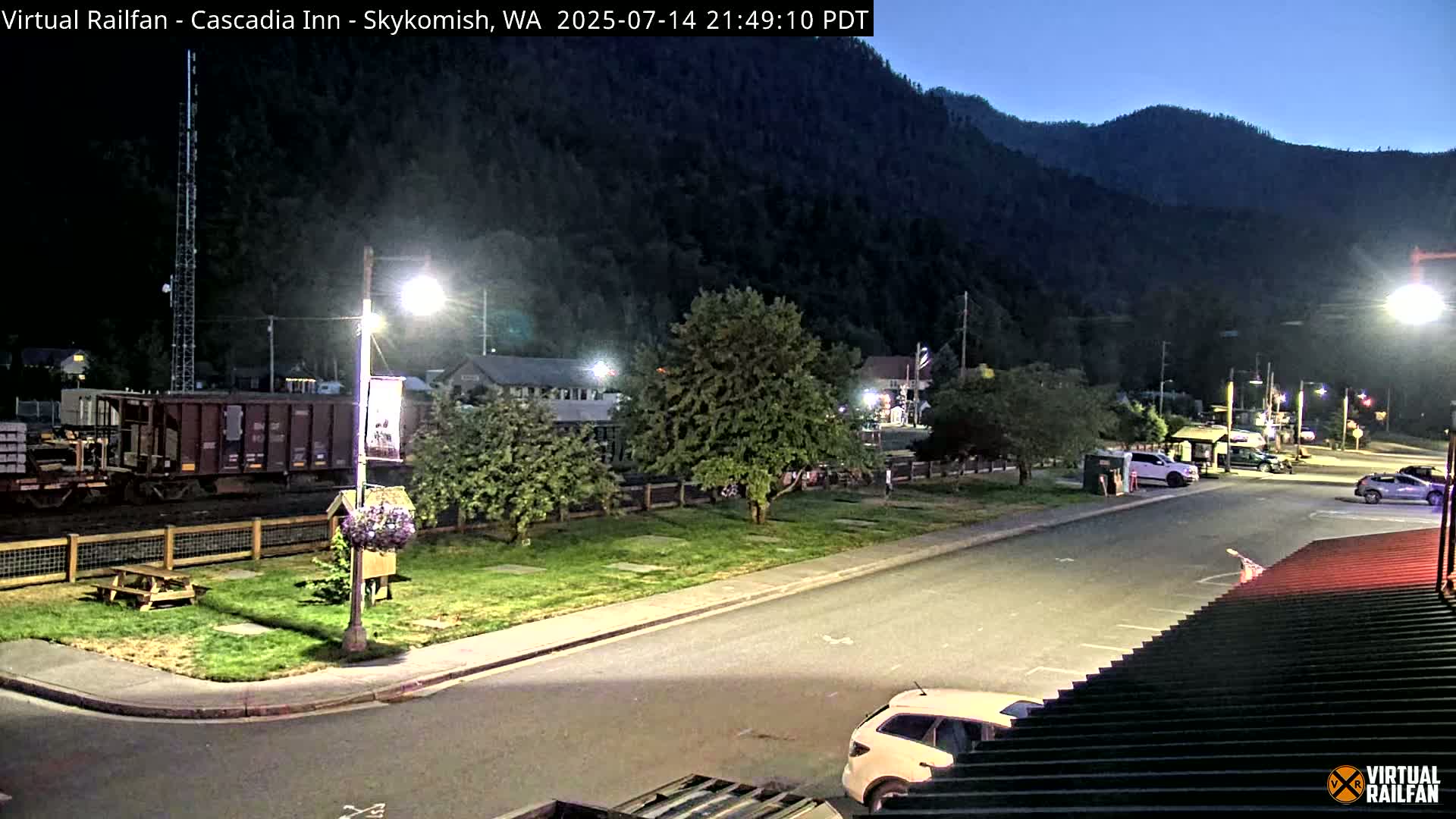 Skykomish Village Railroad Live Cam - Skykomish, King, Washington, USA