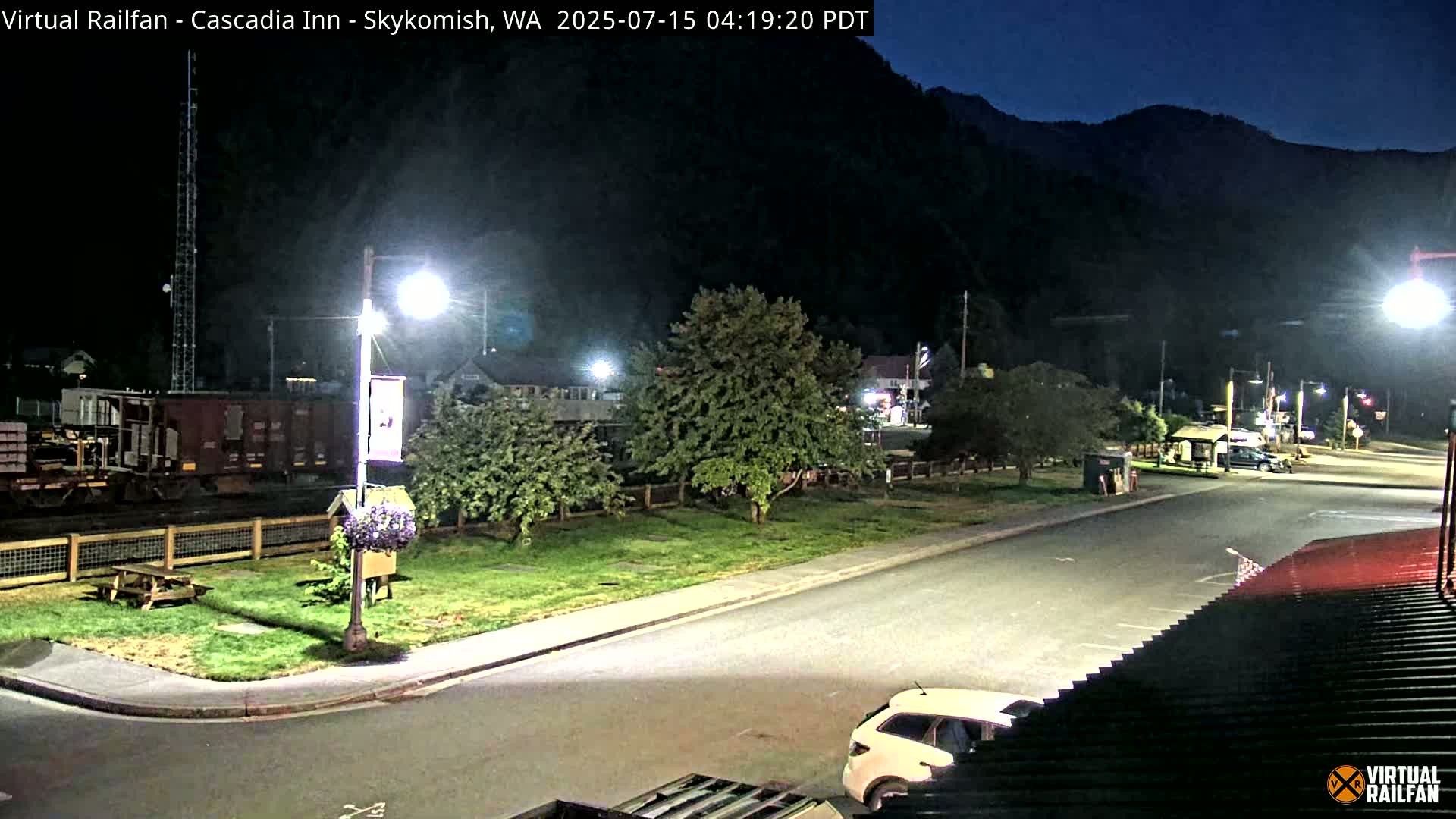 Skykomish Village Railroad Live Cam - Skykomish, King, Washington, USA