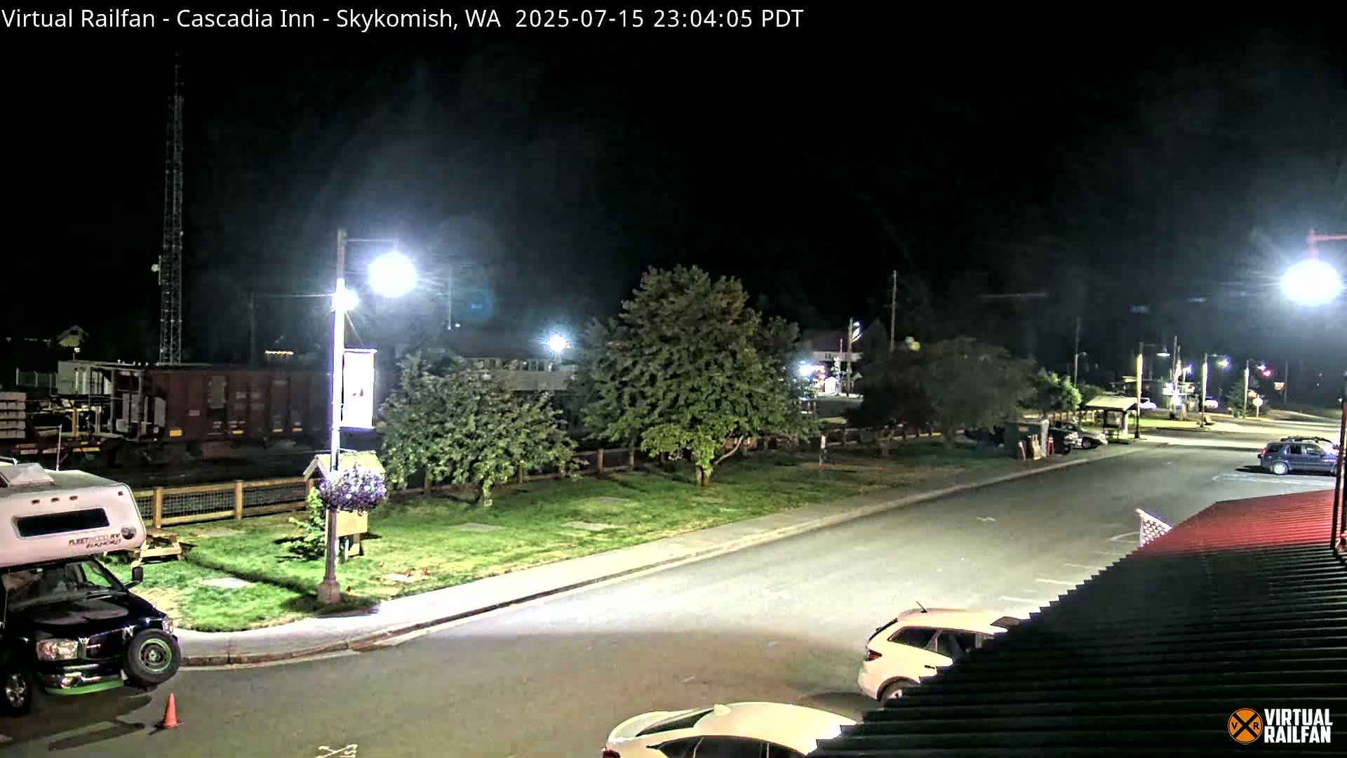 Skykomish Village Railroad Live Cam - Skykomish, King, Washington, USA