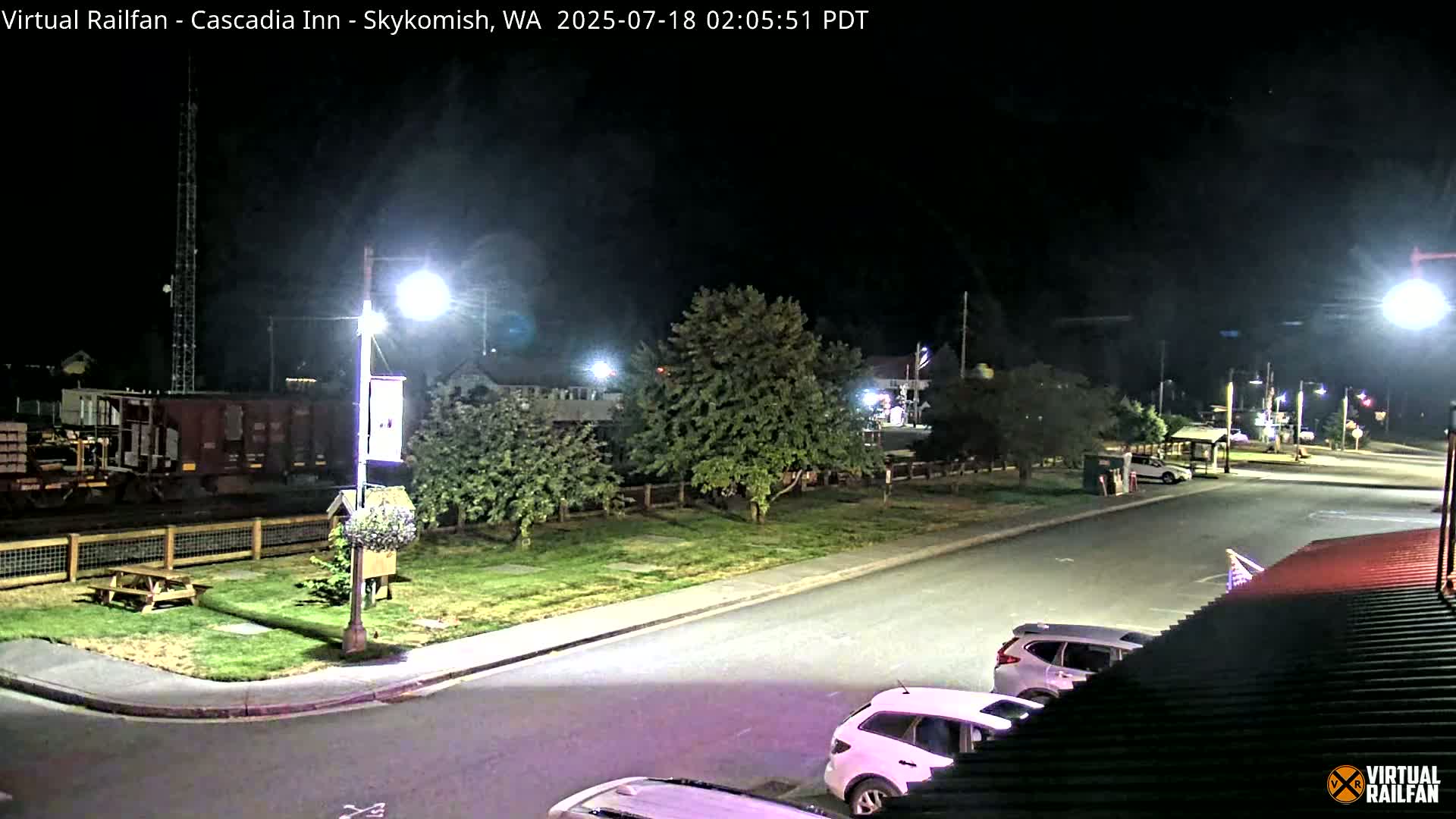 Skykomish Village Railroad Live Cam - Skykomish, King, Washington, USA