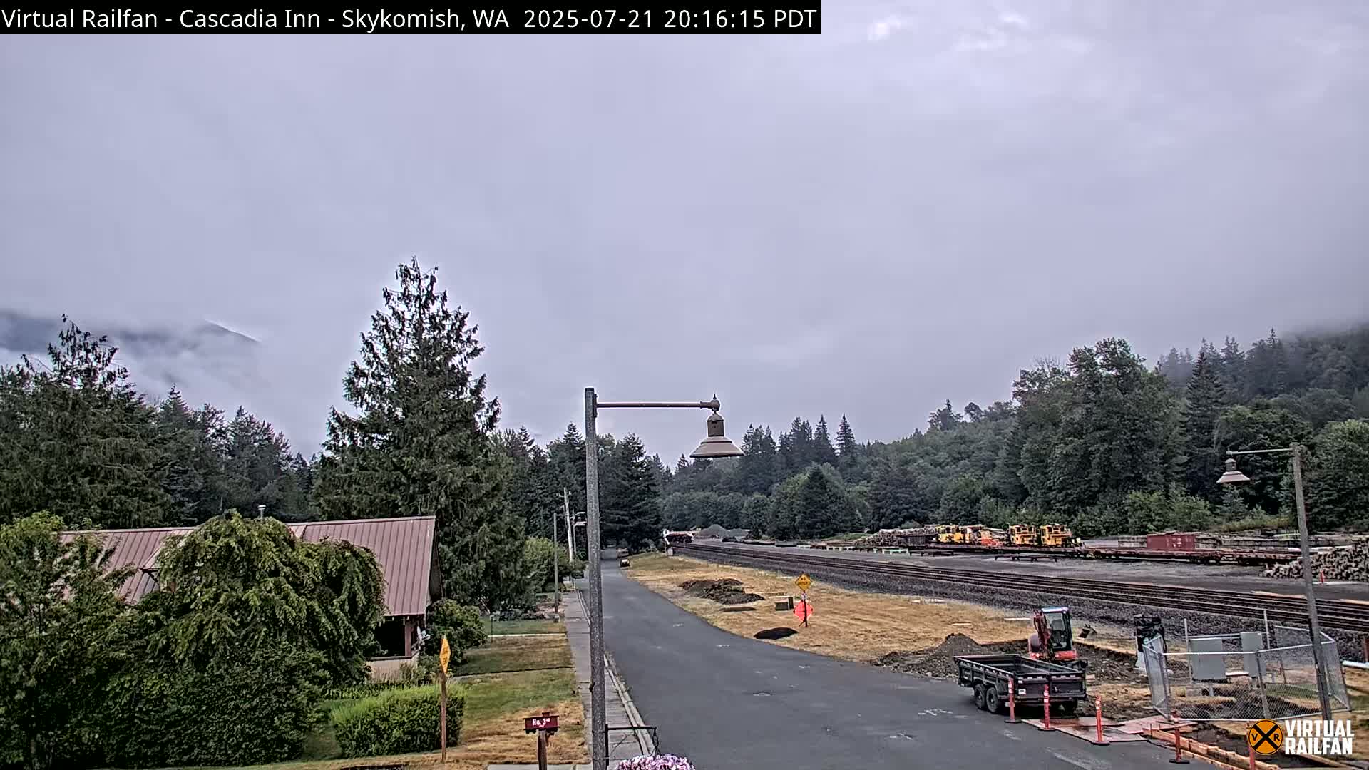 Skykomish Village Railroad Live Cam - Skykomish, King, Washington, USA