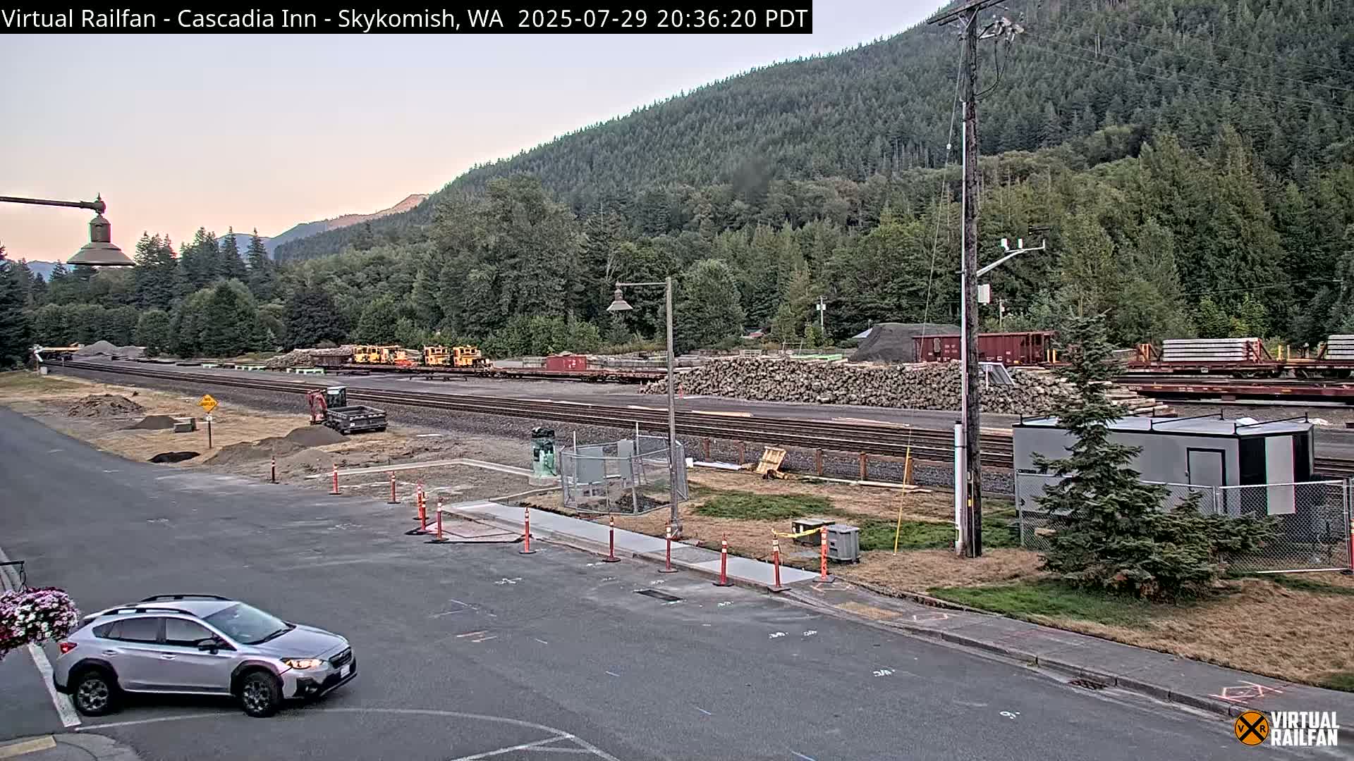 Skykomish Village Railroad Live Cam - Skykomish, King, Washington, USA