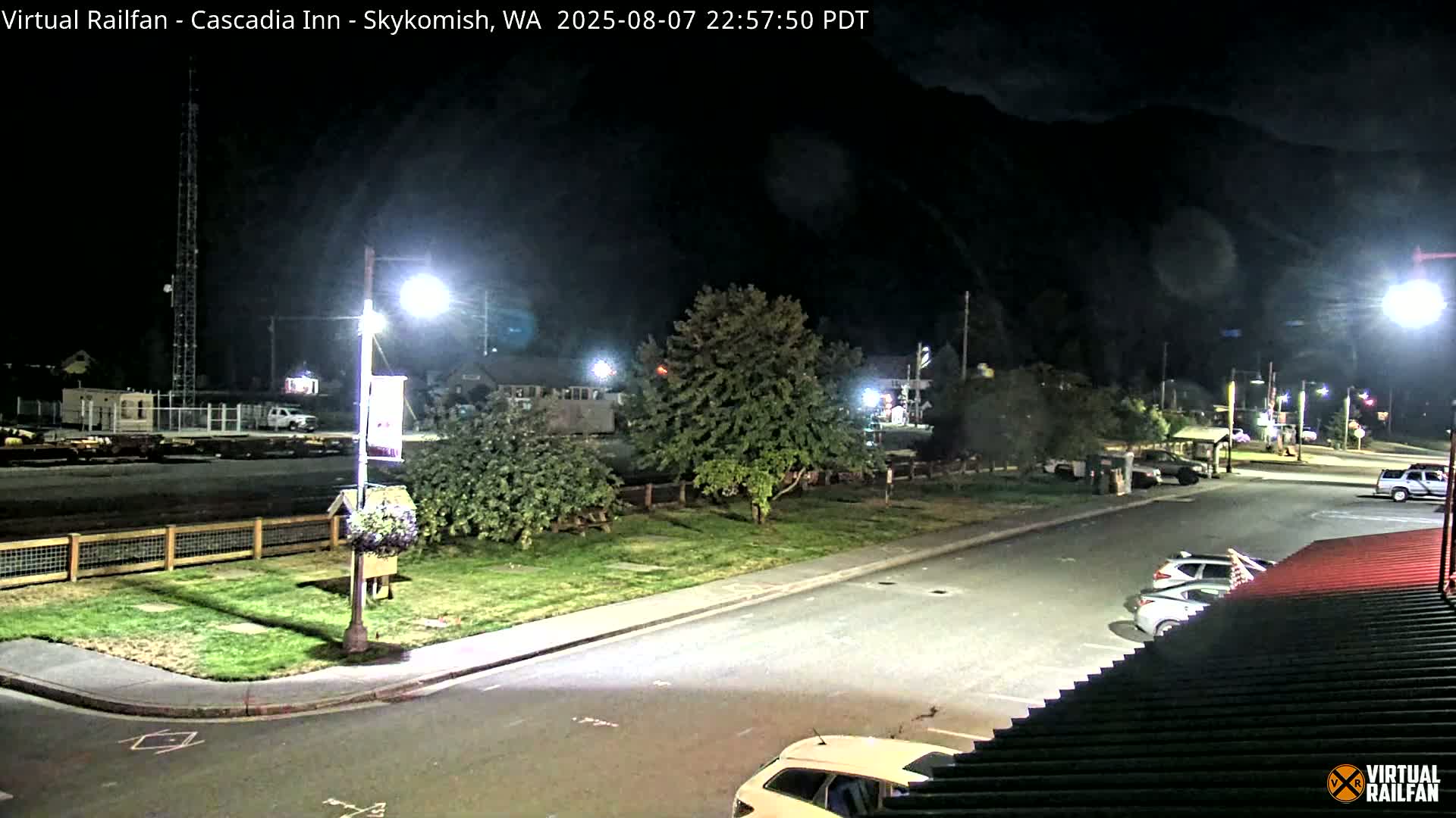 Skykomish Village Railroad Live Cam - Skykomish, King, Washington, USA