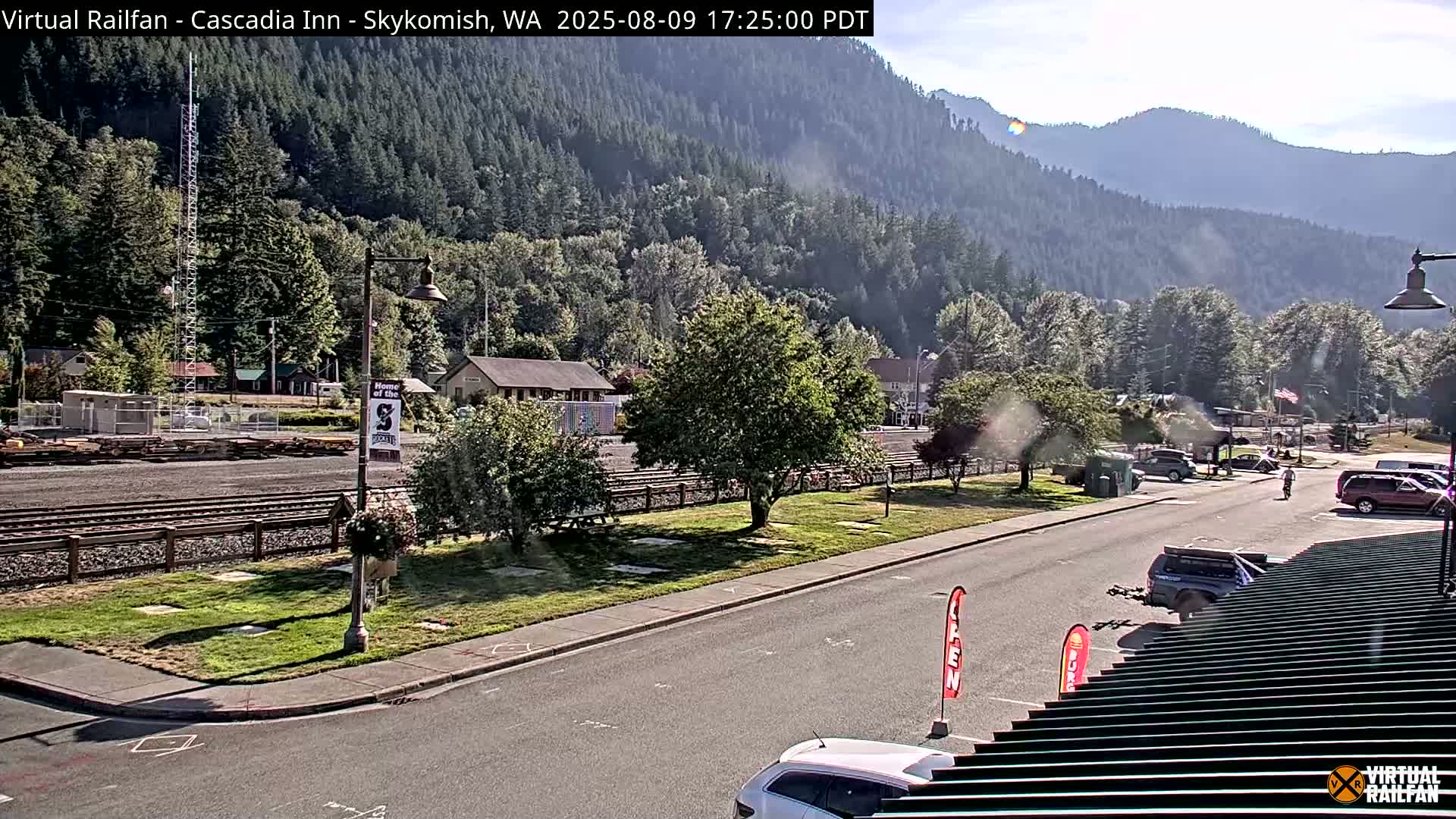 Skykomish Village Railroad Live Cam - Skykomish, King, Washington, USA