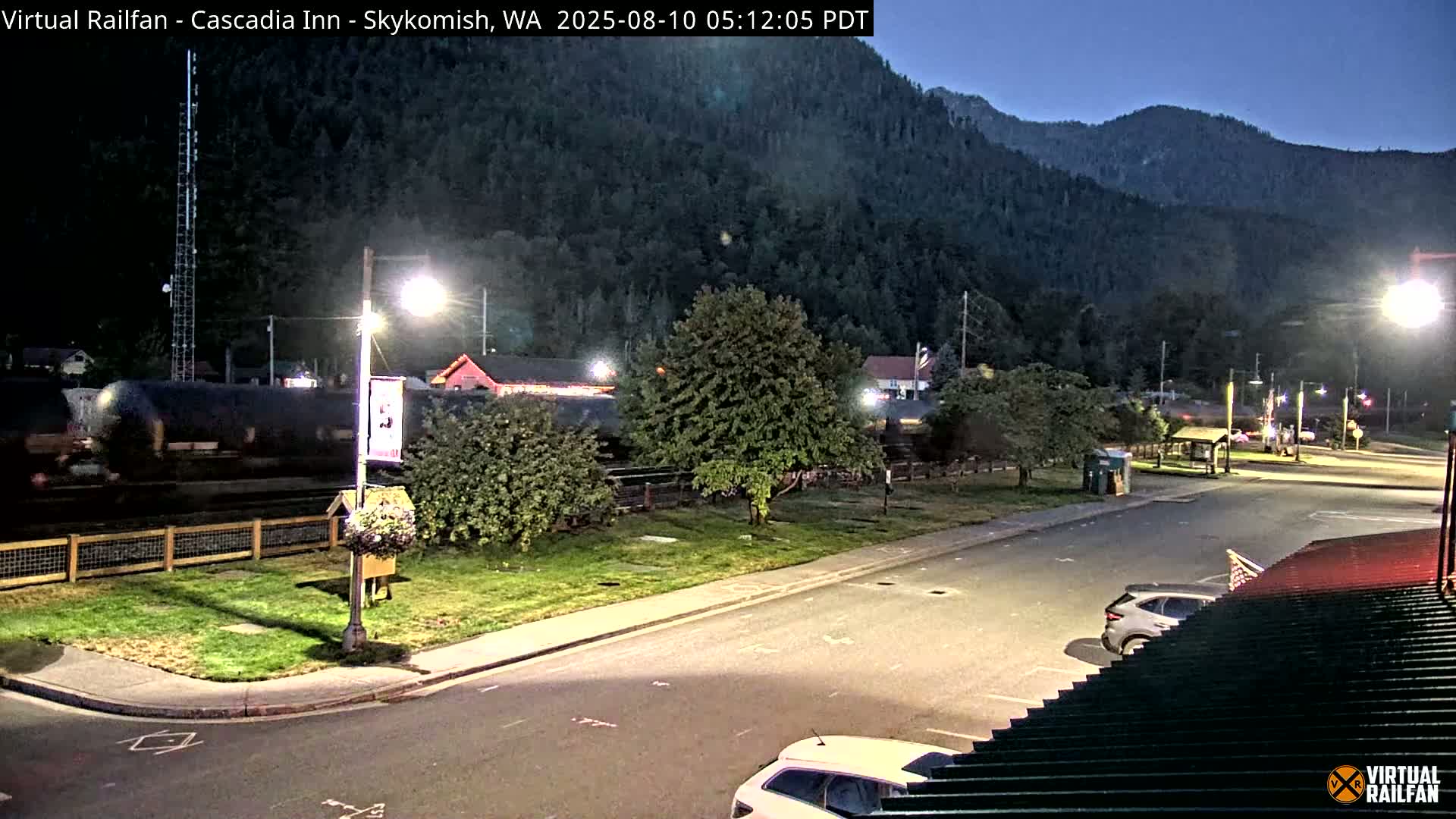 Skykomish Village Railroad Live Cam - Skykomish, King, Washington, USA