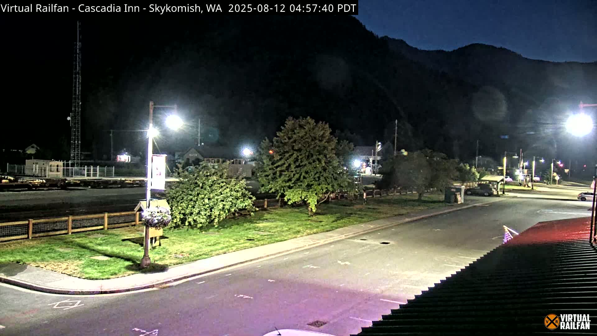 Skykomish Village Railroad Live Cam - Skykomish, King, Washington, USA