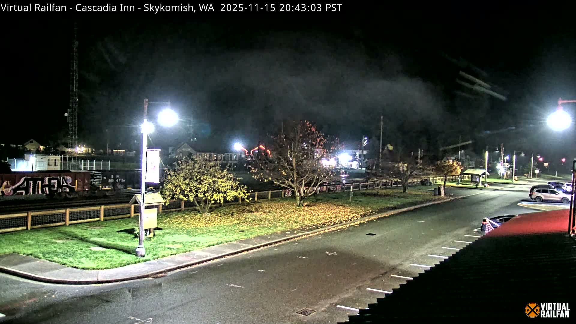 Skykomish Village Railroad Live Cam - Skykomish, King, Washington, USA