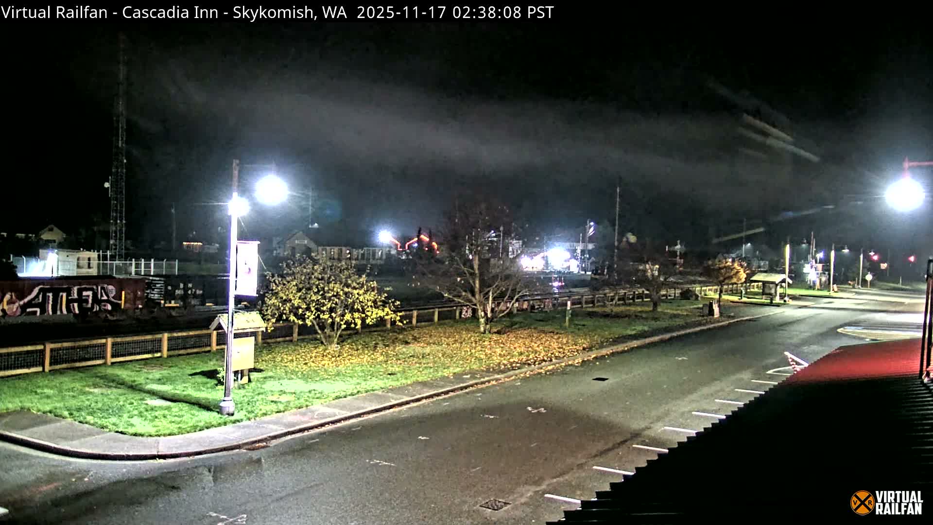 Skykomish Village Railroad Live Cam - Skykomish, King, Washington, USA